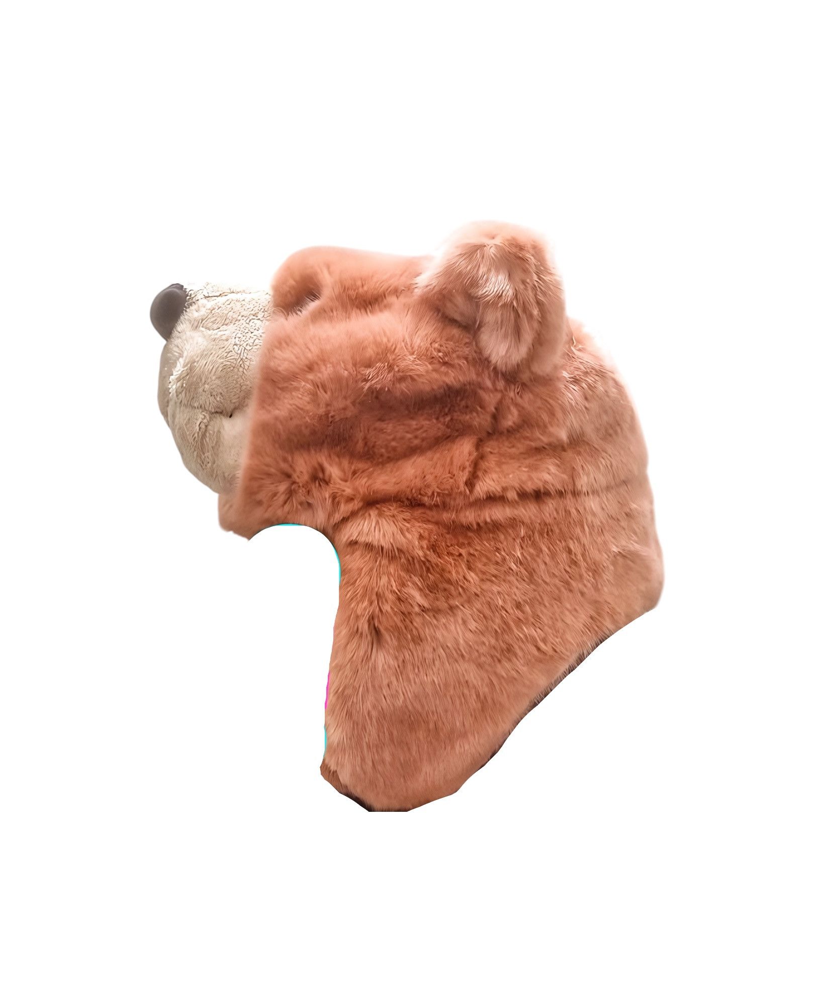 Dolce & Gabbana F/W 2017 TEDDY BEAR HEAD HAT UNISEX Size ONE SIZE - 3 Thumbnail
