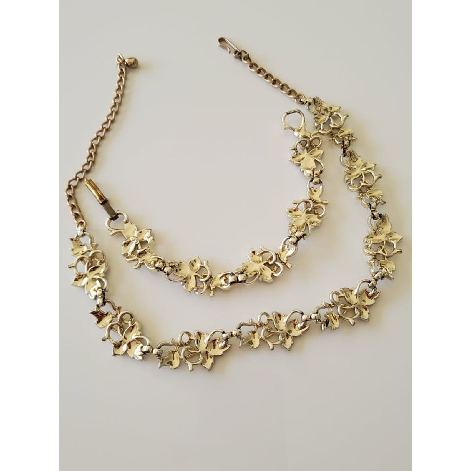 Other Vintage Maple Leaf Necklace and Bracelet Set Size ONE SIZE - 3 Thumbnail