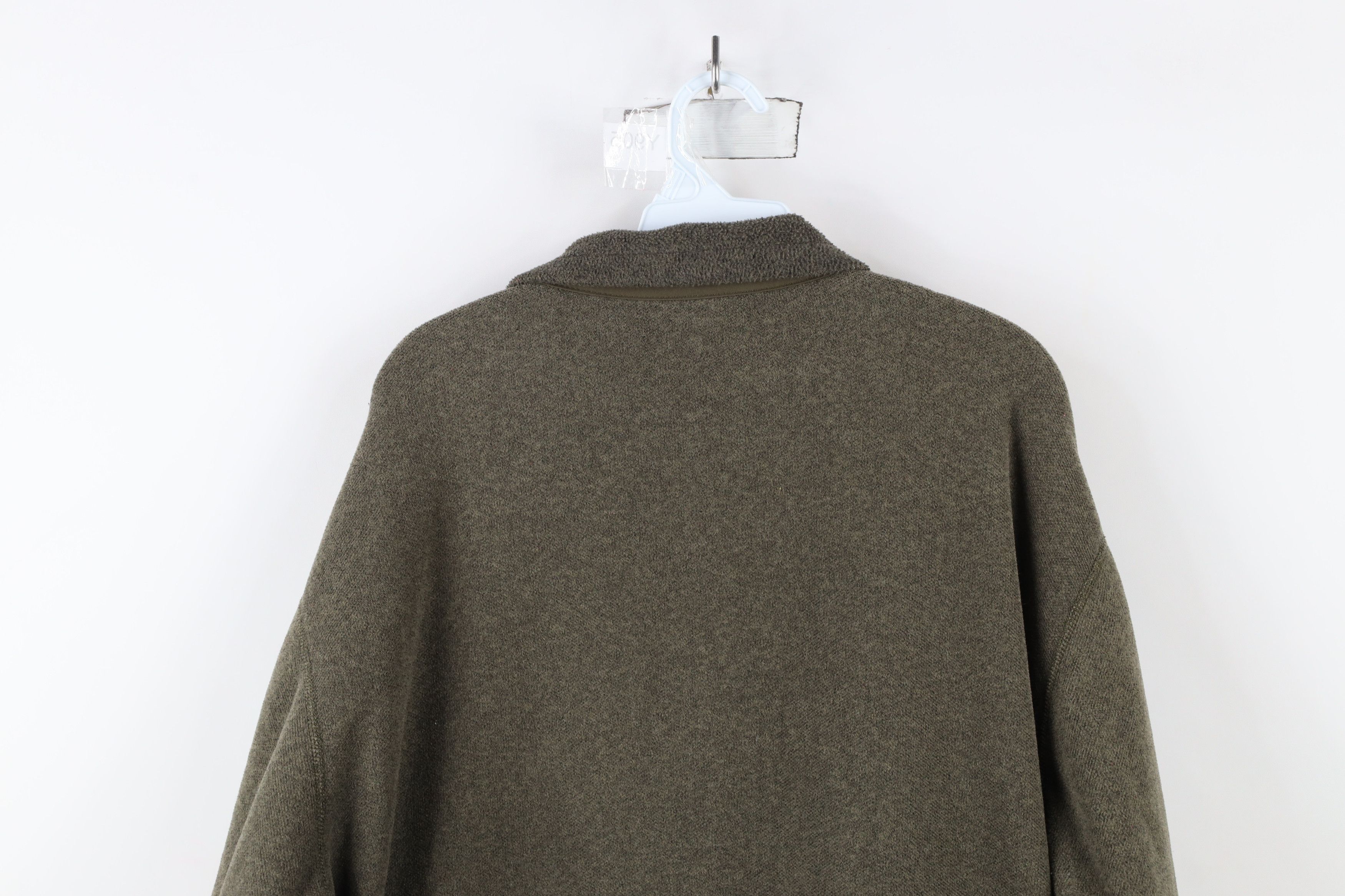L.L. Bean × Vintage Vintage 90s LL Bean Snap Button Fleece Pullover Sweater USA Size US L / EU 52-54 / 3 - 10 Thumbnail