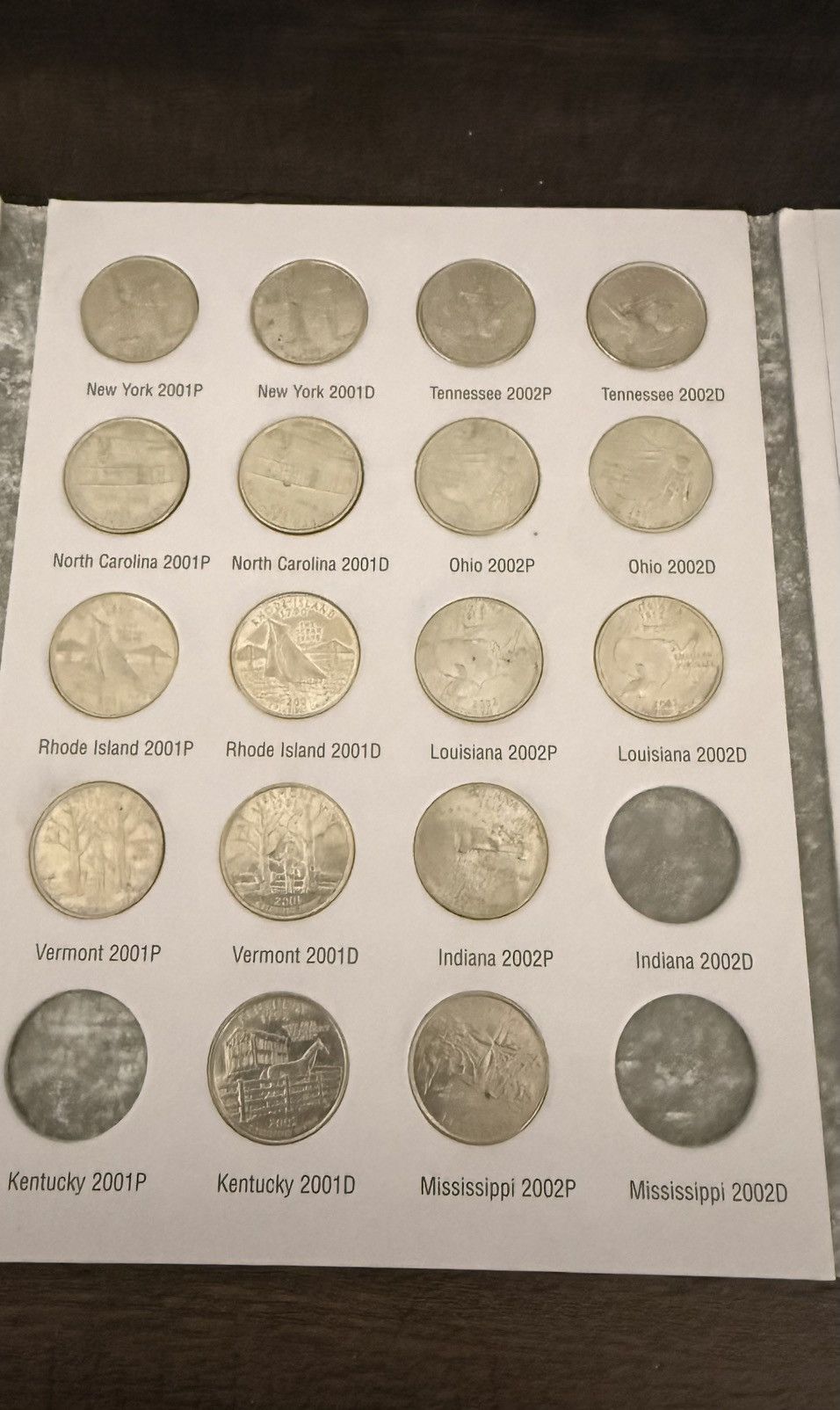 Other Washington Quarters State Collection 1999-2003 Volume I Size ONE SIZE - 4 Thumbnail