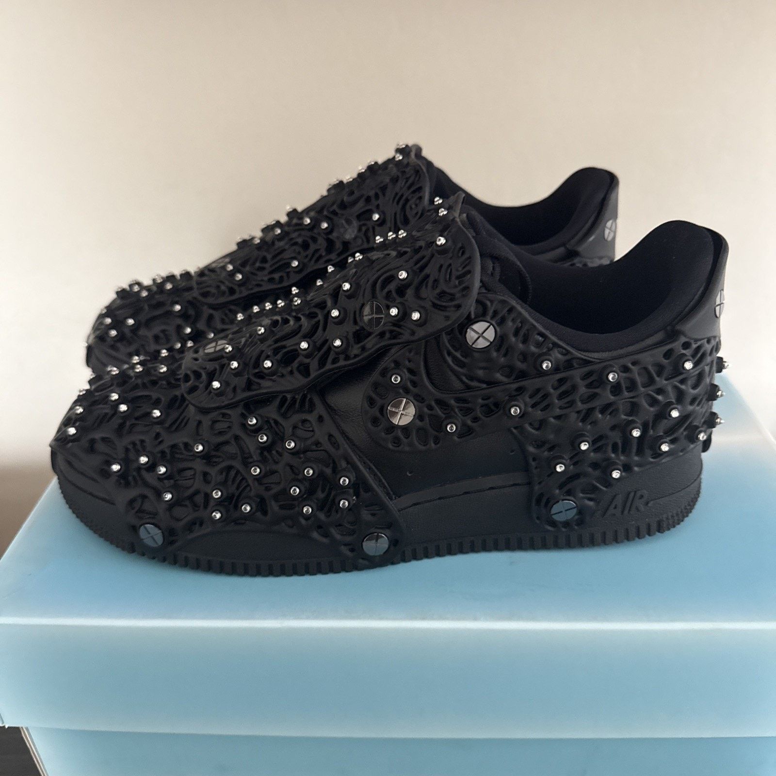 Nike Nike Air Force 1 LXX x Swarovski Black 2021 -w Shoes Size 9 Size US 9 / IT 39 - 3 Thumbnail