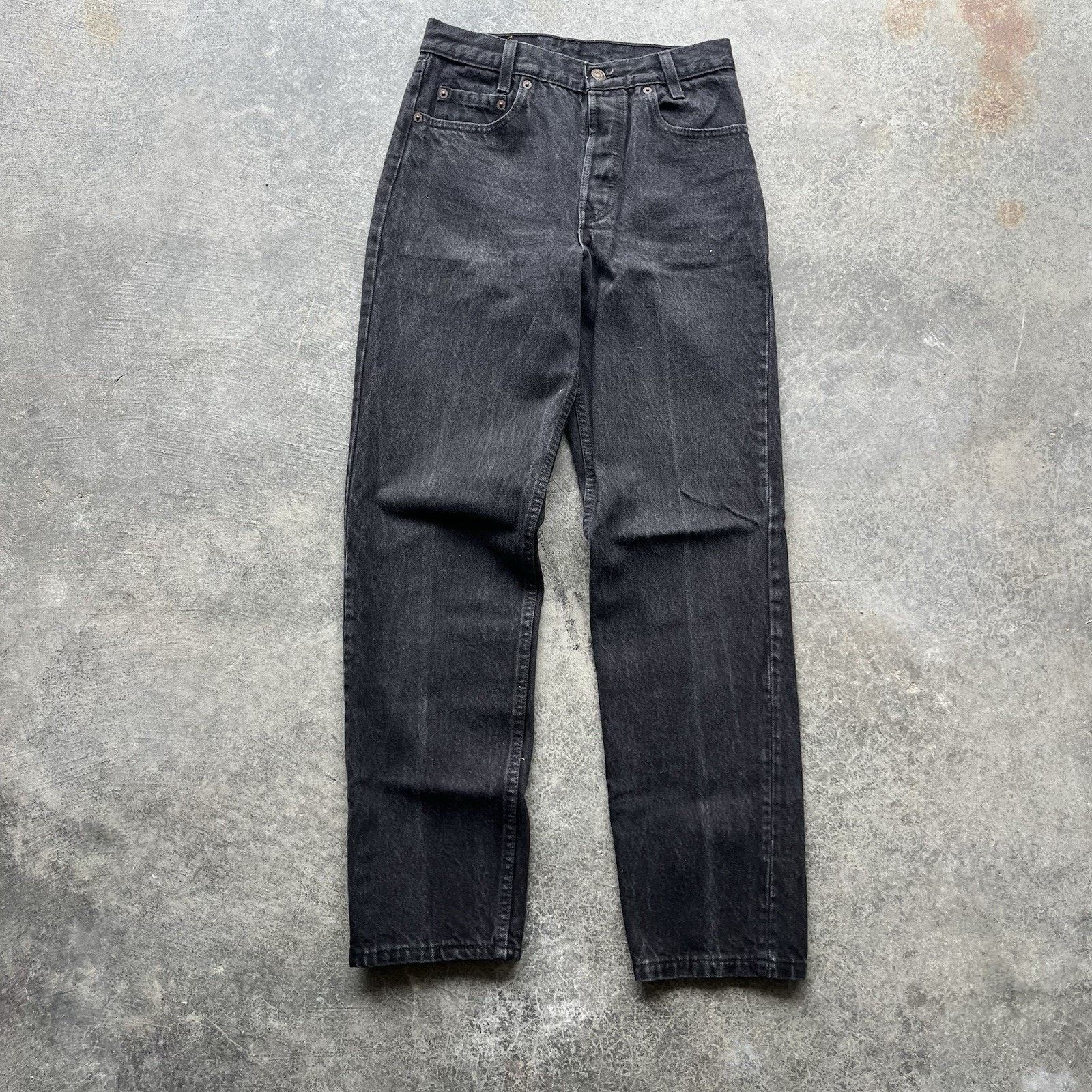 Levi's Vintage 90’s Levi’s 501 Black Jeans Men’s 28 X 30 Straight L Size US 28 / EU 44 - 3 Thumbnail