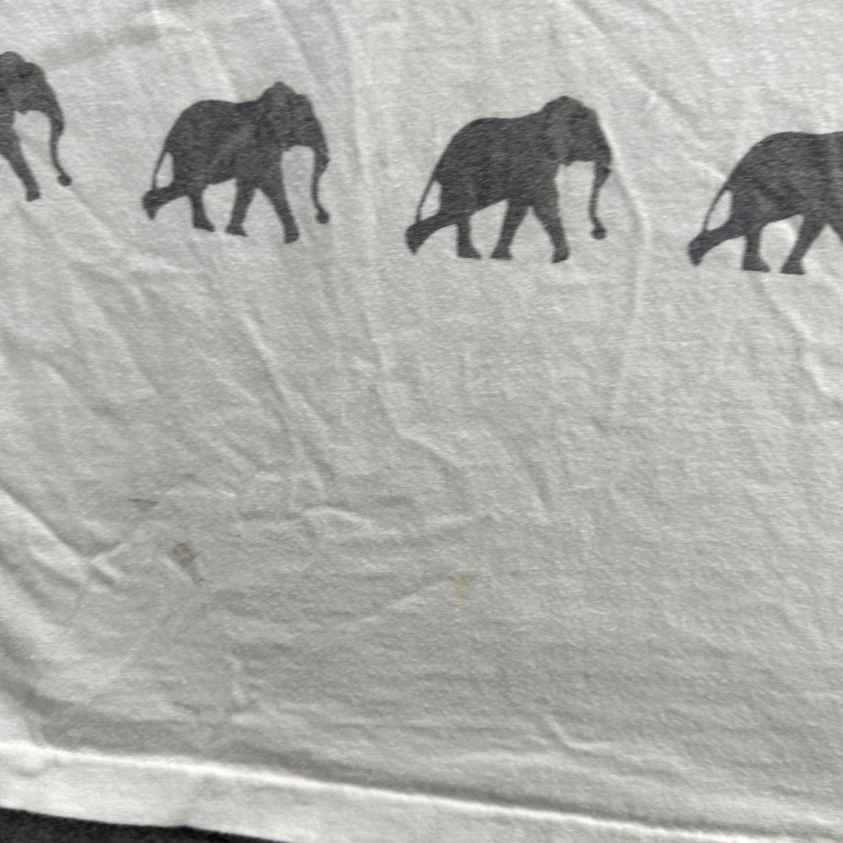 Vintage VINTAGE JLM Fashion Group Safari Animal Embroidered T-Shirt Mens Large White 90s Wildlife Collection Size US L / EU 52-54 / 3 - 6 Thumbnail