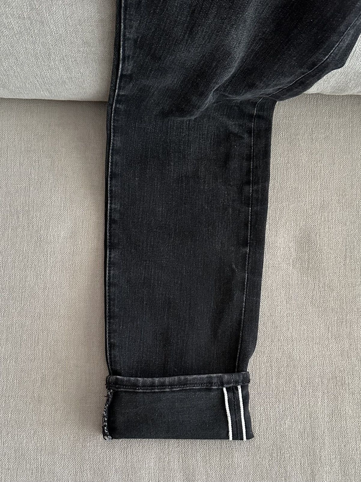 Edwin Edwin ED-85 Black Slim Tapered Selvedge Denim Size US 31 - 5 Thumbnail