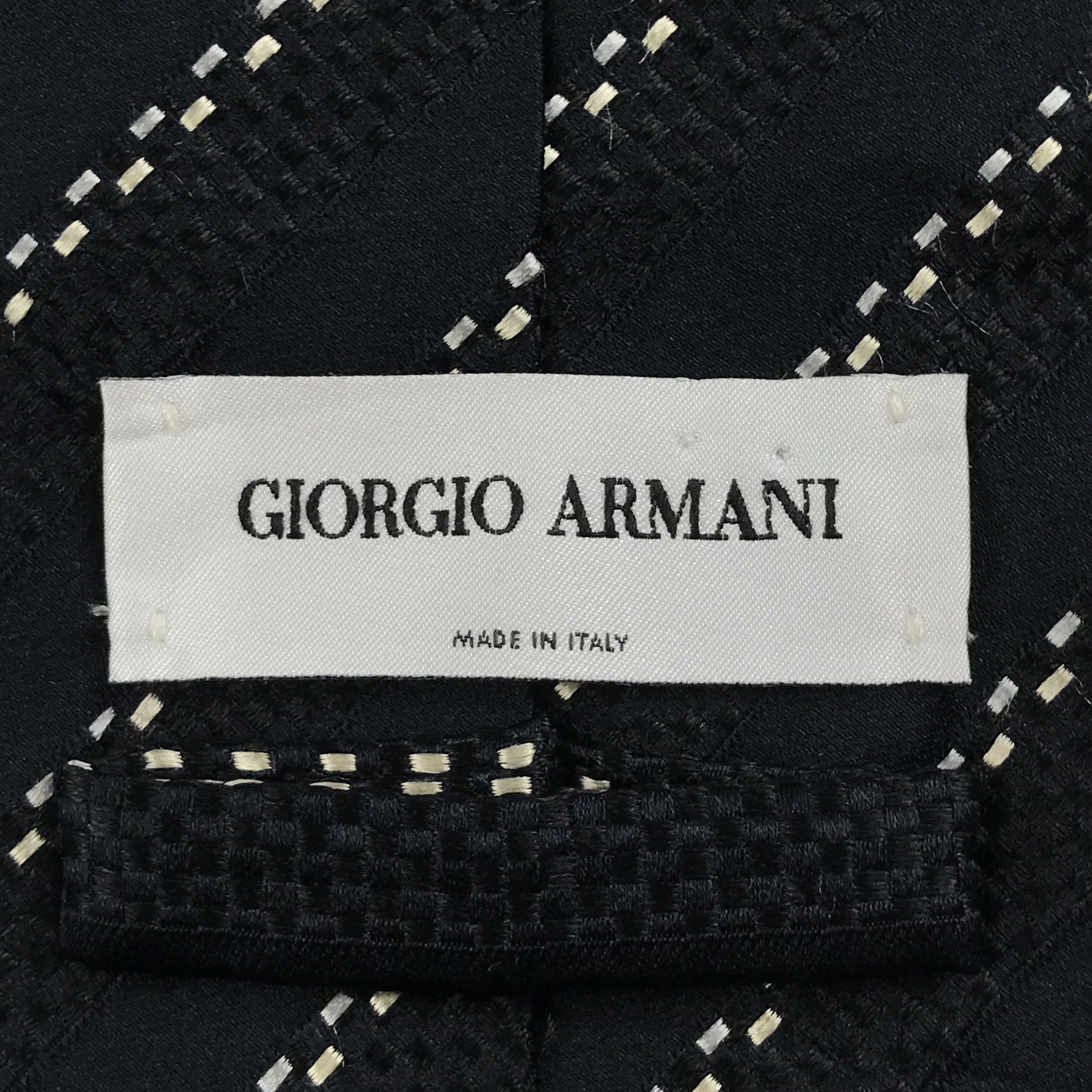 Giorgio Armani × Vintage Vintage Giorgio Armani Silk Necktie Size ONE SIZE - 8 Thumbnail