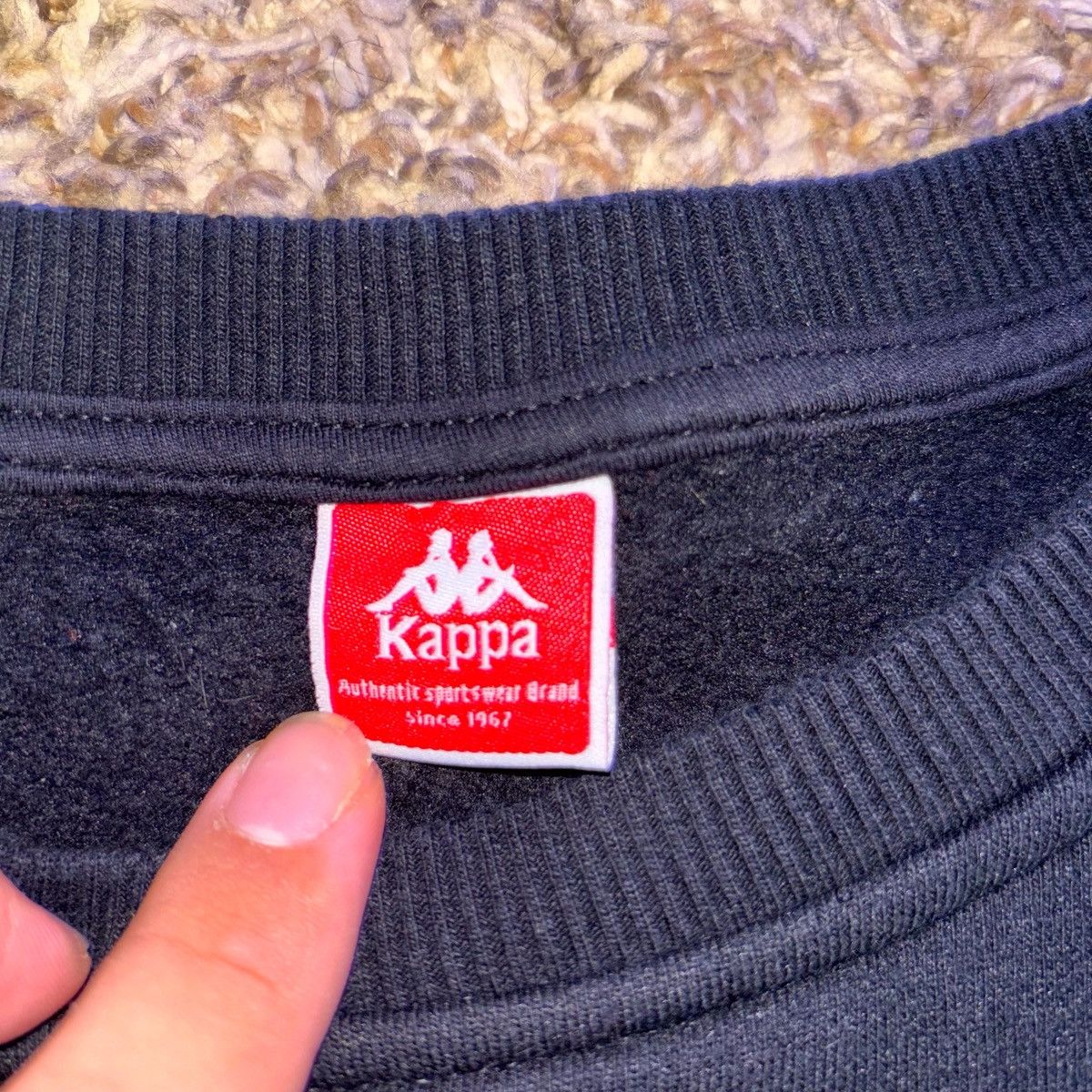 Kappa Kappa Sweatshirt Black/Yellow Size M Size US M / EU 48-50 / 2 - 4 Thumbnail