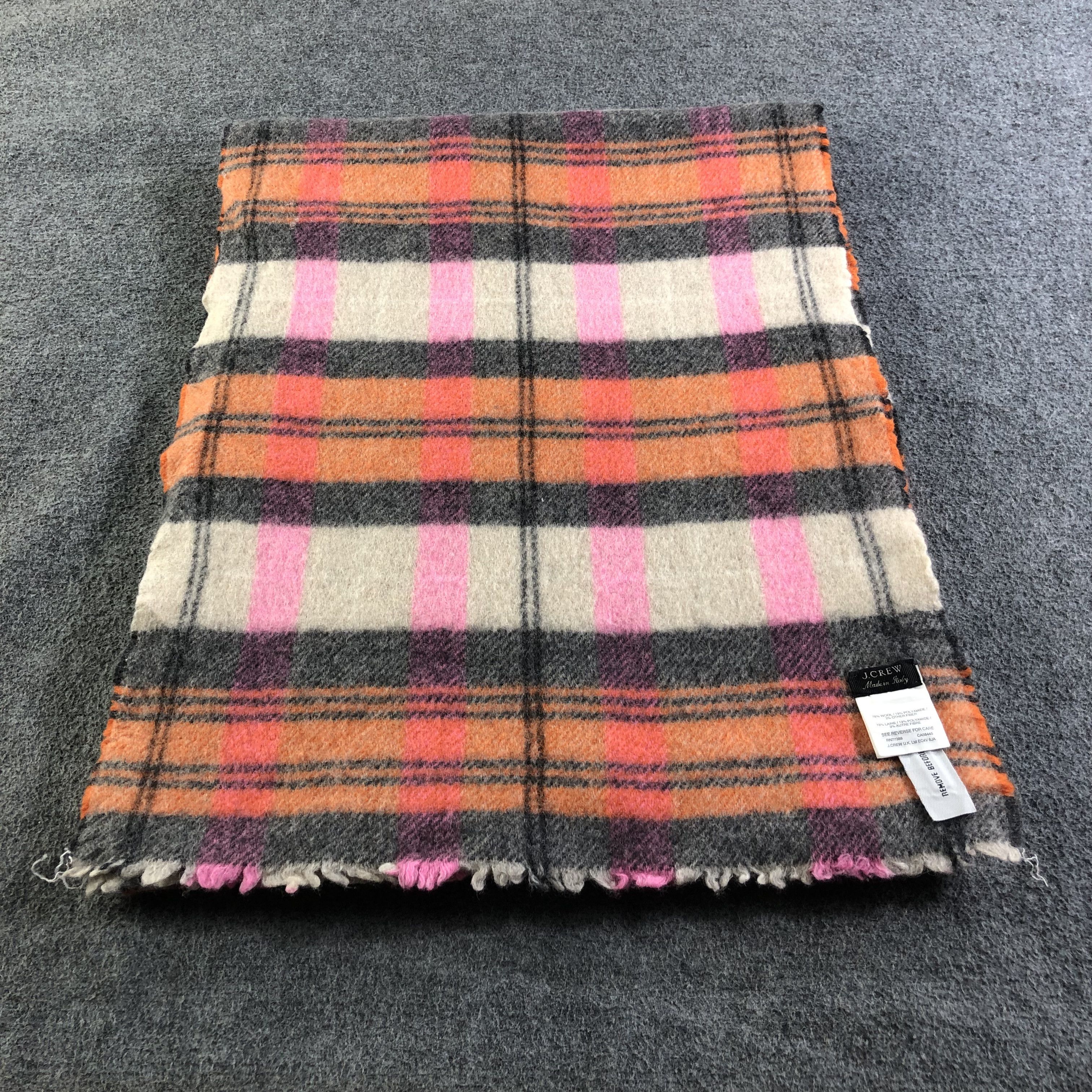 J.Crew J.Crew Striped Scarf Muffler V2004 Size ONE SIZE - 2 Thumbnail