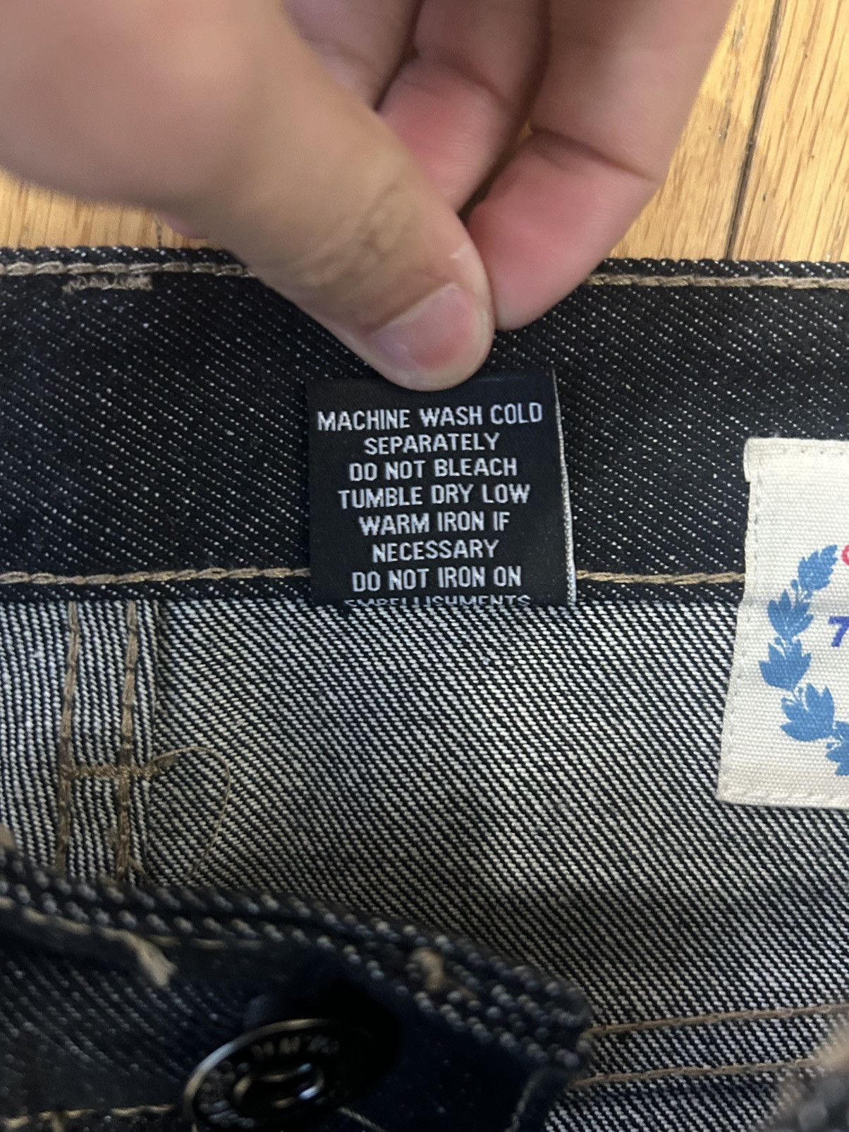 74 Is War Denim supply denim Size US 30 / EU 46 - 4 Thumbnail