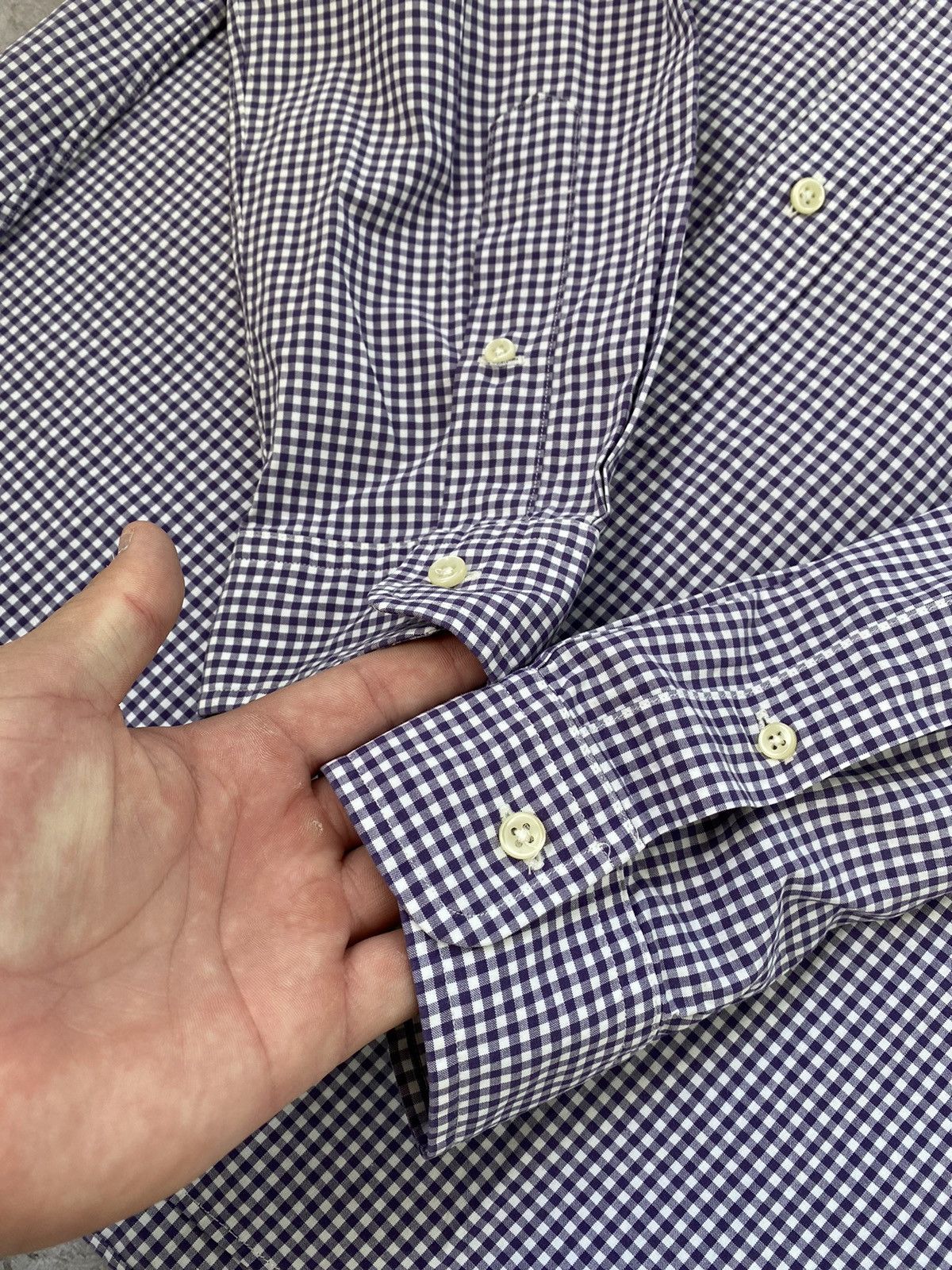 Polo Ralph Lauren Vintage Y2K Polo Ralph Lauren Shirt Button Up Geometric 90s Size US L / EU 52-54 / 3 - 10 Thumbnail
