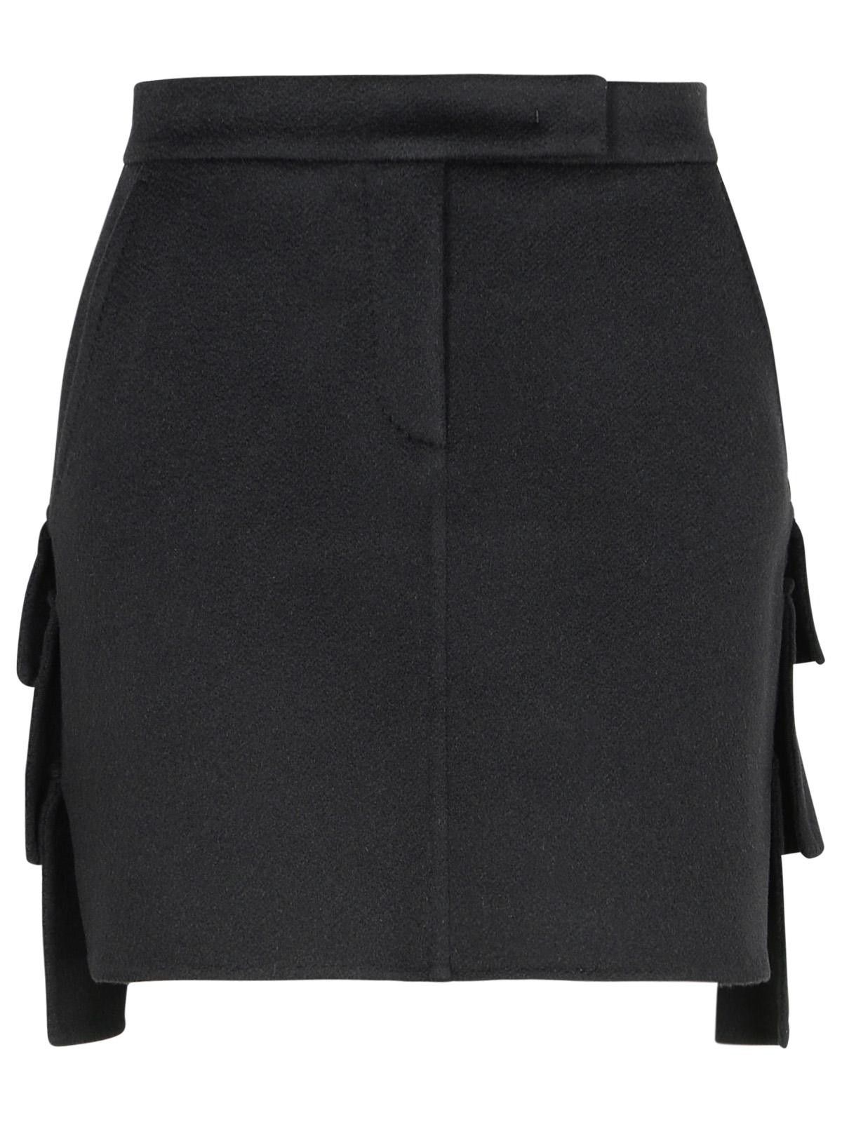 Max Mara MAX MARA 'Caro' Black Camel Miniskirt Size 26" / US 2 / IT 38 - 1 Thumbnail