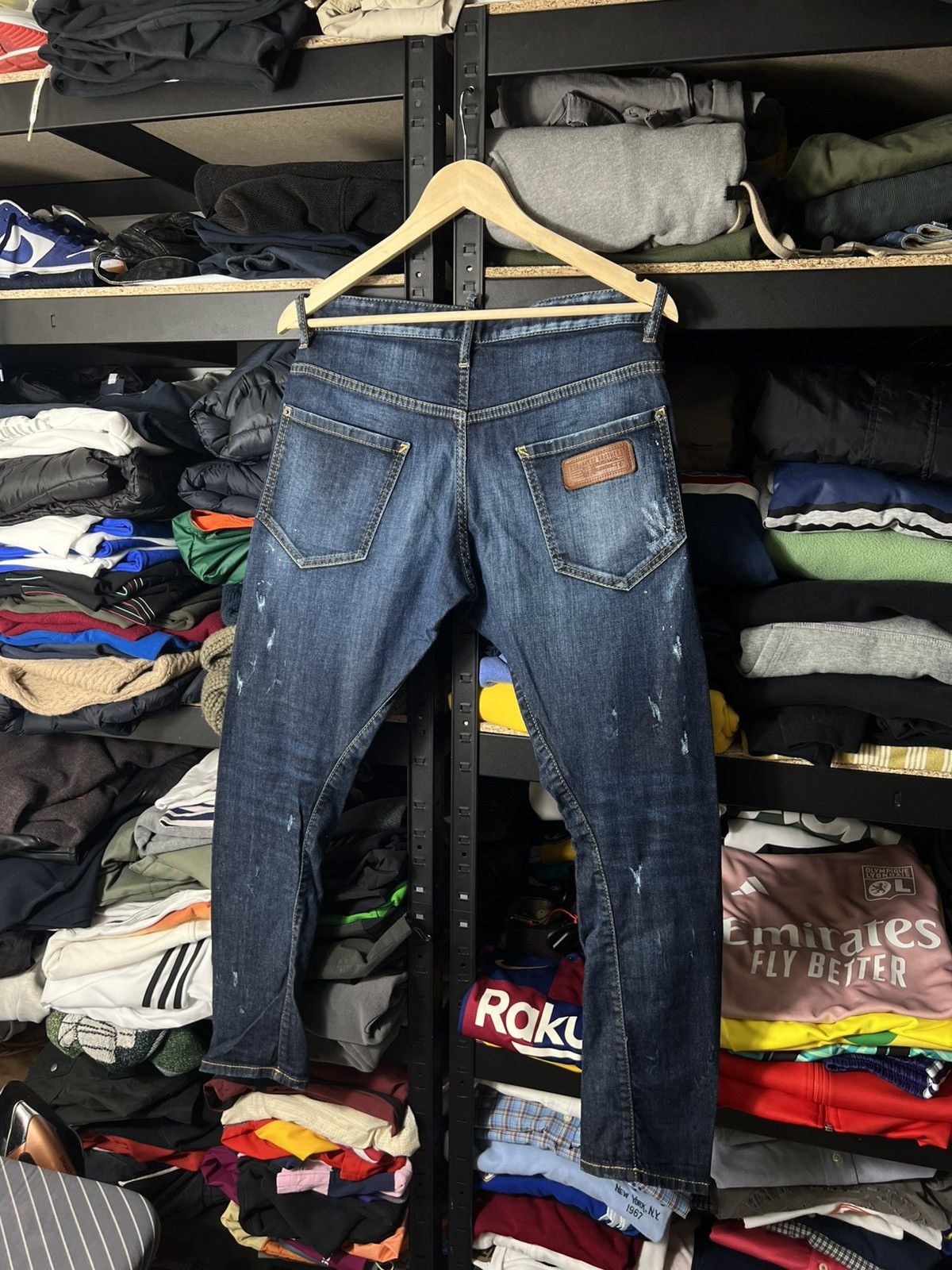 Dsquared2 Dsquared2 Sexy Twist Jeans Distressed Denim Y2K Italy Size US 32 / EU 48 - 2 Thumbnail