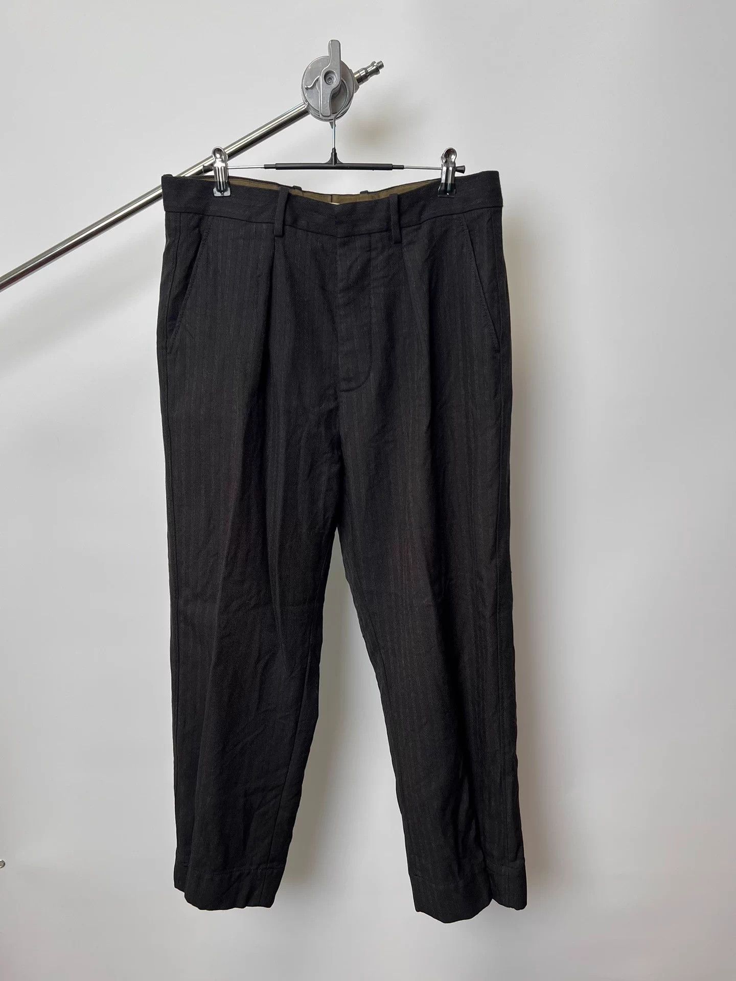 Maison Margiela Marni Italian Wool Tailored Trousers Size US 32 / EU 48 - 1 Thumbnail