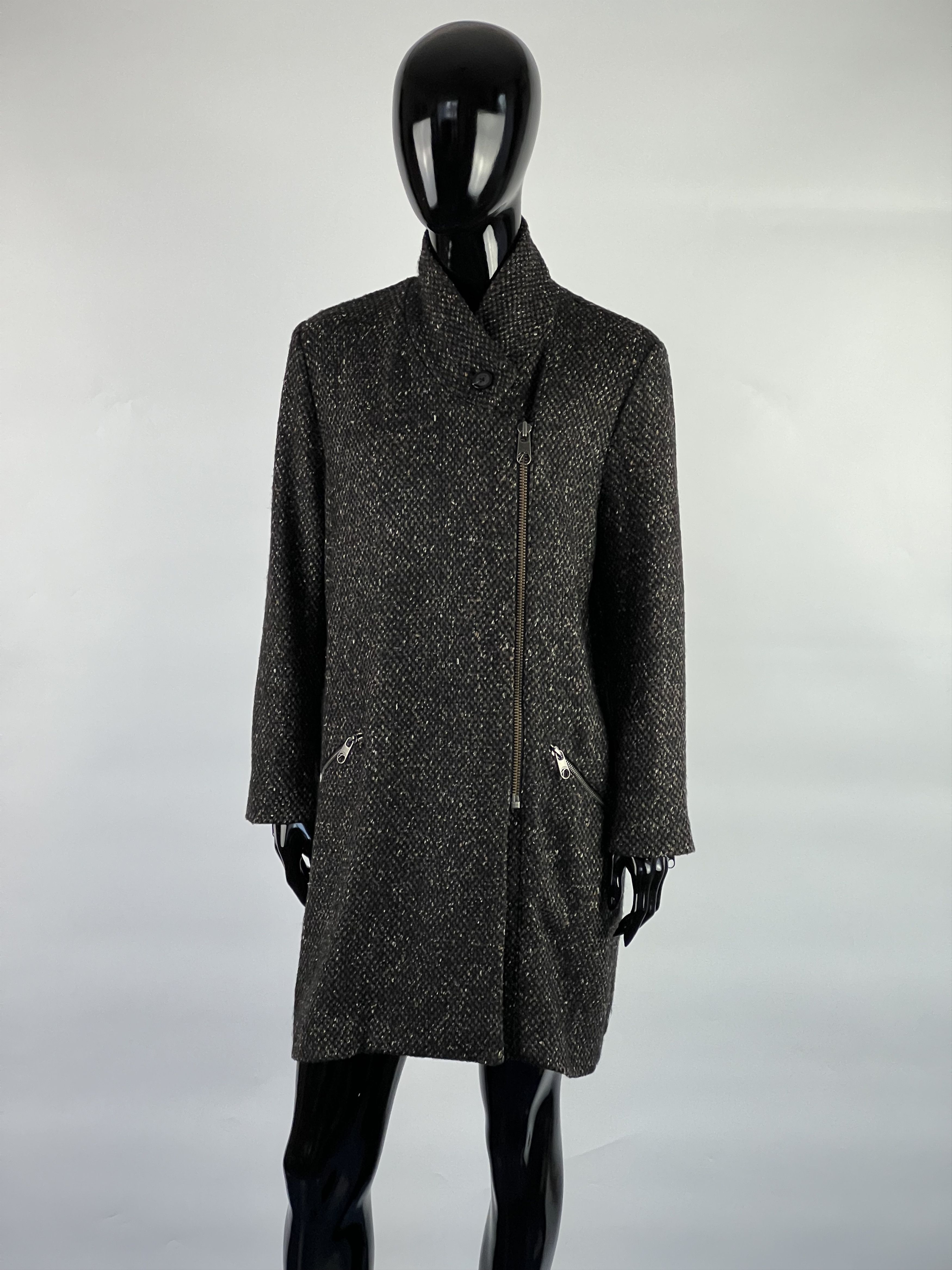 CLOSED Closed Women's Wool Silk Mohair Coat Size M/L Size L / US 10 / IT 46 - 1 Thumbnail
