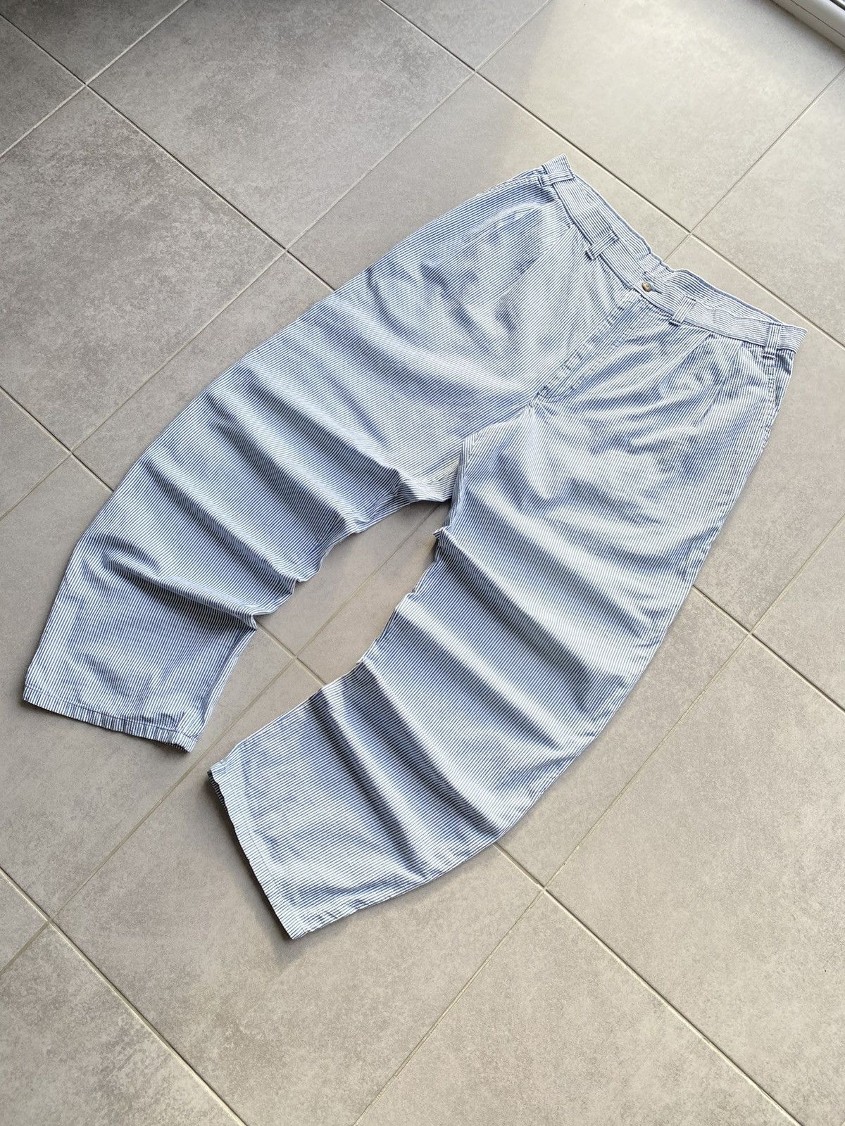 Other Vintage Casual Striped Pants Size US 32 / EU 48 - 3 Thumbnail