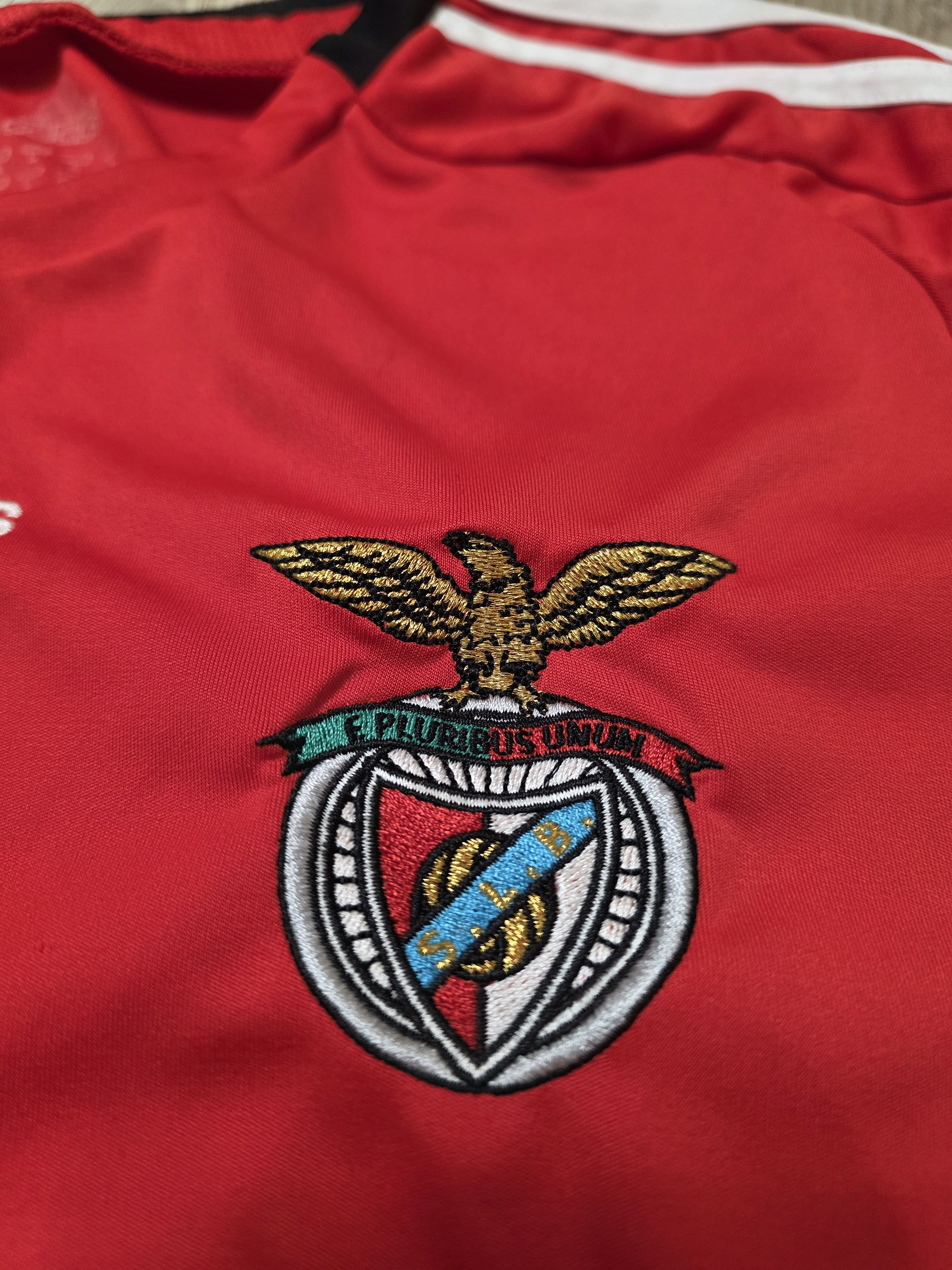 Adidas BENFICA 2008 2009 HOME FOOTBALL SHIRT SOCCER JERSEY Size US L / EU 52-54 / 3 - 4 Thumbnail