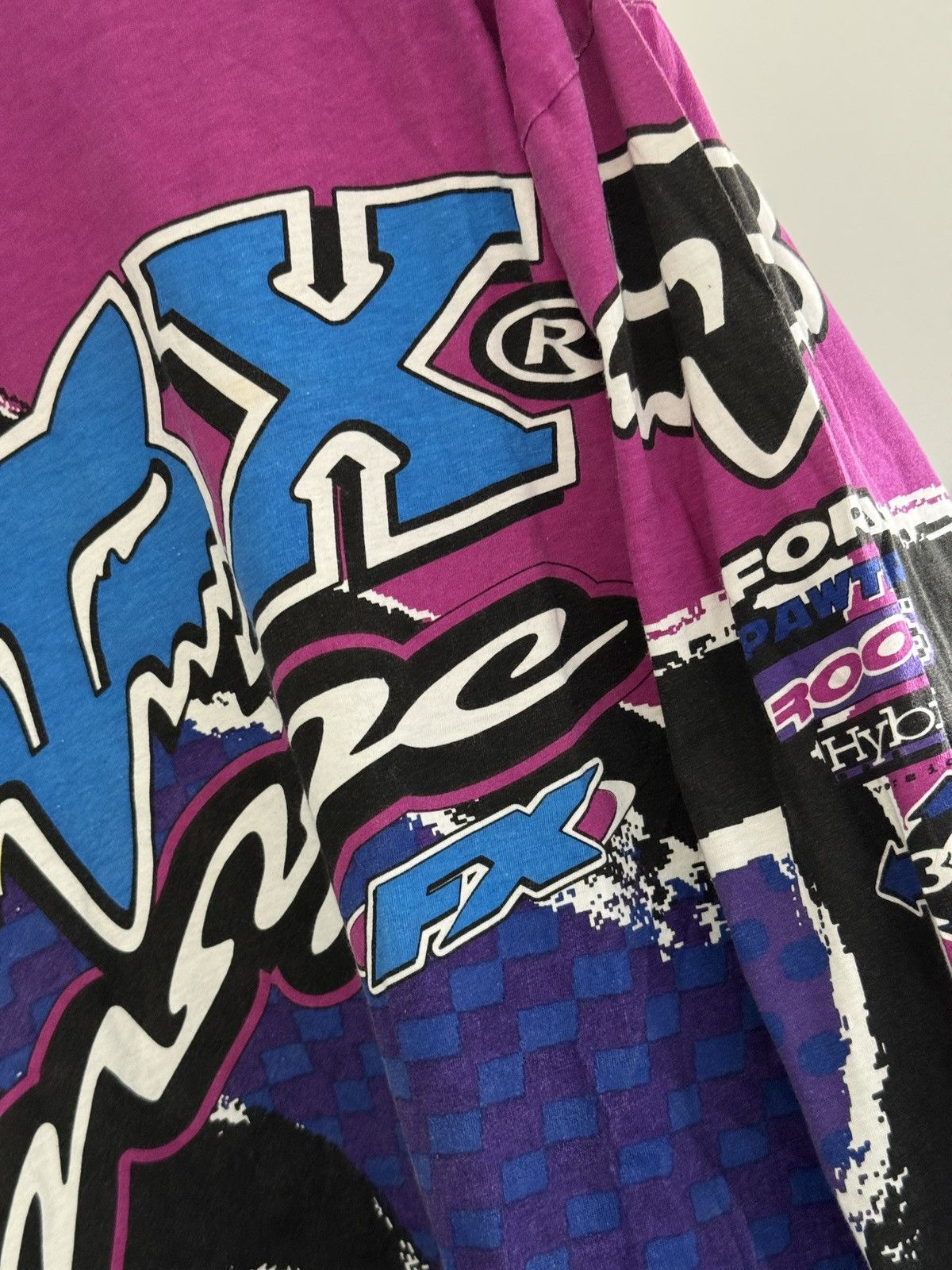 Fox Racing *RARE* 90s 1995 FOX RACING JERSEY SPORT MOTOCROSS MX Size US L / EU 52-54 / 3 - 5 Thumbnail