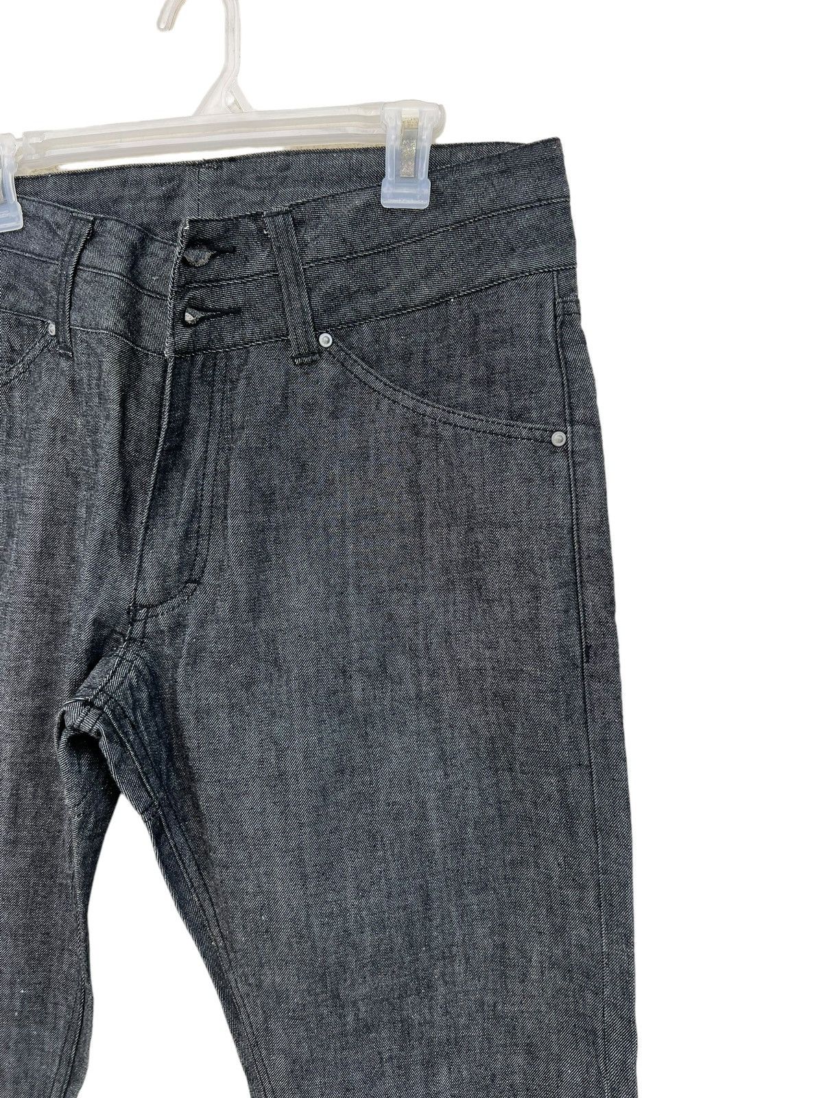 Vintage SAMMLER Japan Double Waist Denim Jeans Size US 34 / EU 50 - 10 Thumbnail
