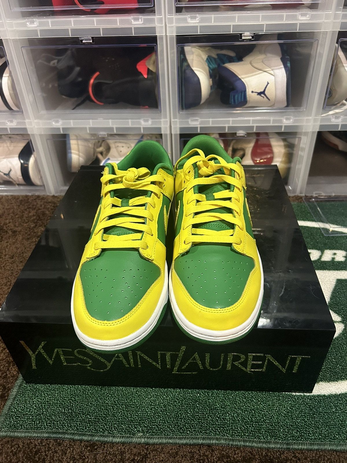 Designer Nike dunk low reverse Brazil Size US 11 / EU 44 - 6 Thumbnail
