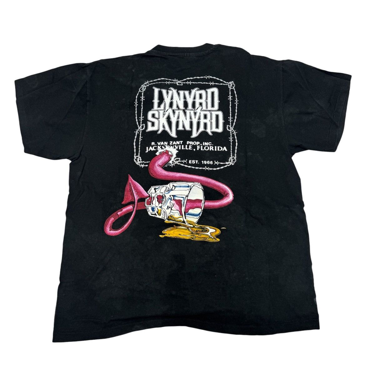 Metallica lynyrd Skynyrd vintage shirt 90s Size US L / EU 52-54 / 3 - 2 Thumbnail