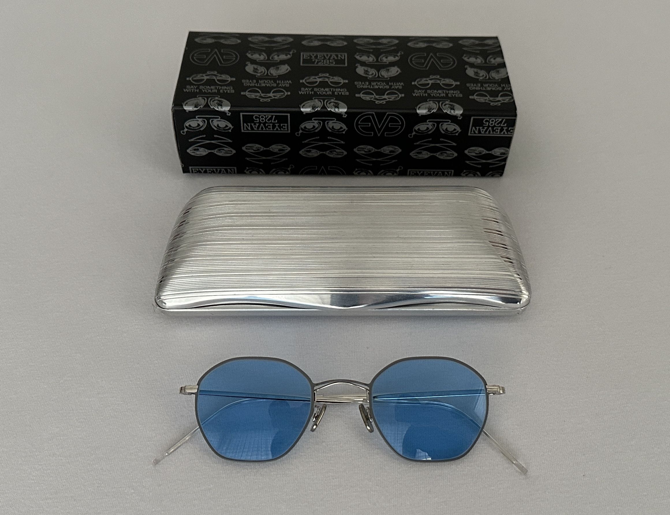 Eyevan 7285 Titanium Sunglasses Model 772 | Grailed