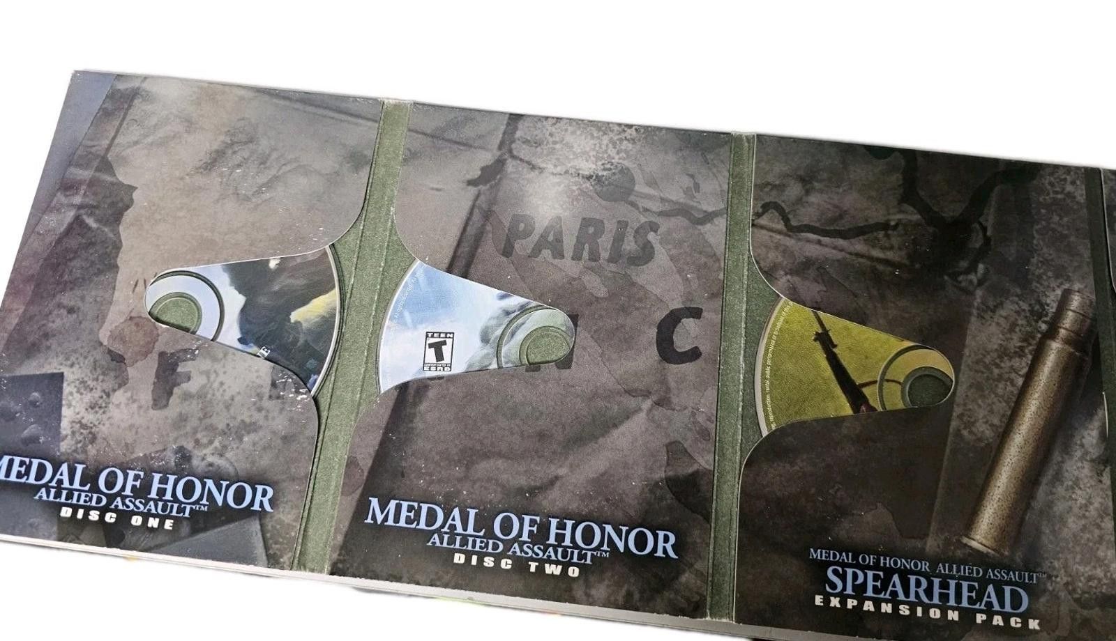 Other Medal Honor Allied Assault War Chest 5xCD Book PC Window Size ONE SIZE - 3 Thumbnail