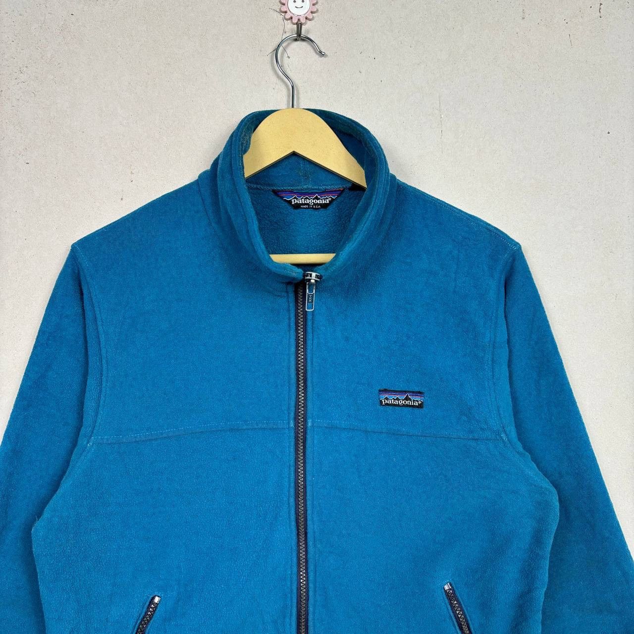 Patagonia Vtg 90s Patagonia Synchilla Full Zip Fleece Blue M USA Made Size US M / EU 48-50 / 2 - 3 Thumbnail