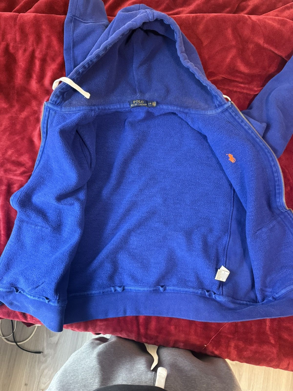 Ralph Lauren × Vintage Vintage Ralph Lauren Zip Up Size US L / EU 52-54 / 3 - 3 Thumbnail