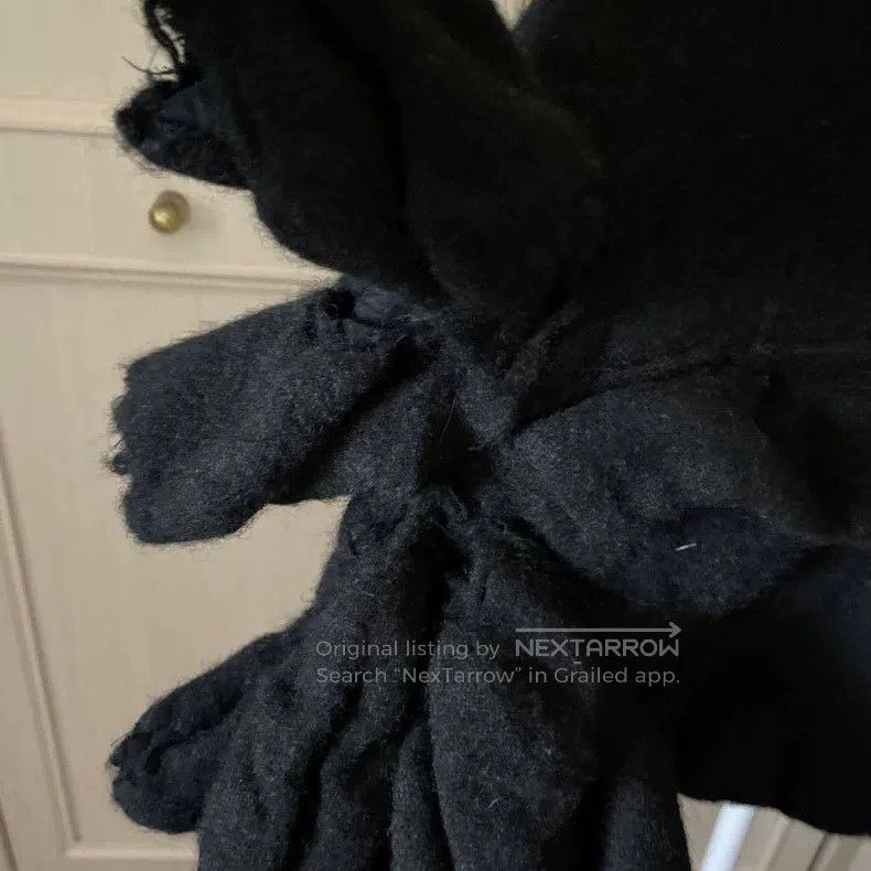 Comme des Garcons Comme Des Garcons Black vintage wool design decorative ves Size XS / US 0-2 / IT 36-38 - 5 Thumbnail