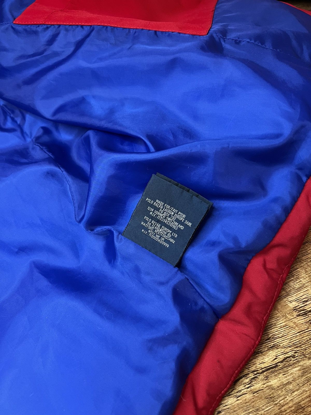 Polo Ralph Lauren × Ralph Lauren × Vintage Polo Ralph Lauren big pony red puffer Size US M / EU 48-50 / 2 - 7 Thumbnail