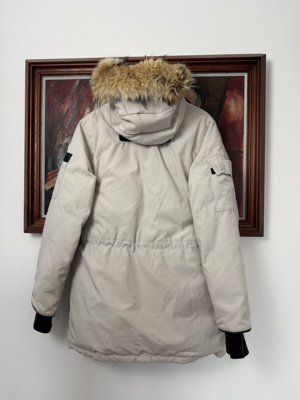 Canada Goose Canada Goose Expedition Beige Down Fur Coat Parka Jacket Size US XS / EU 42 / 0 - 3 Thumbnail