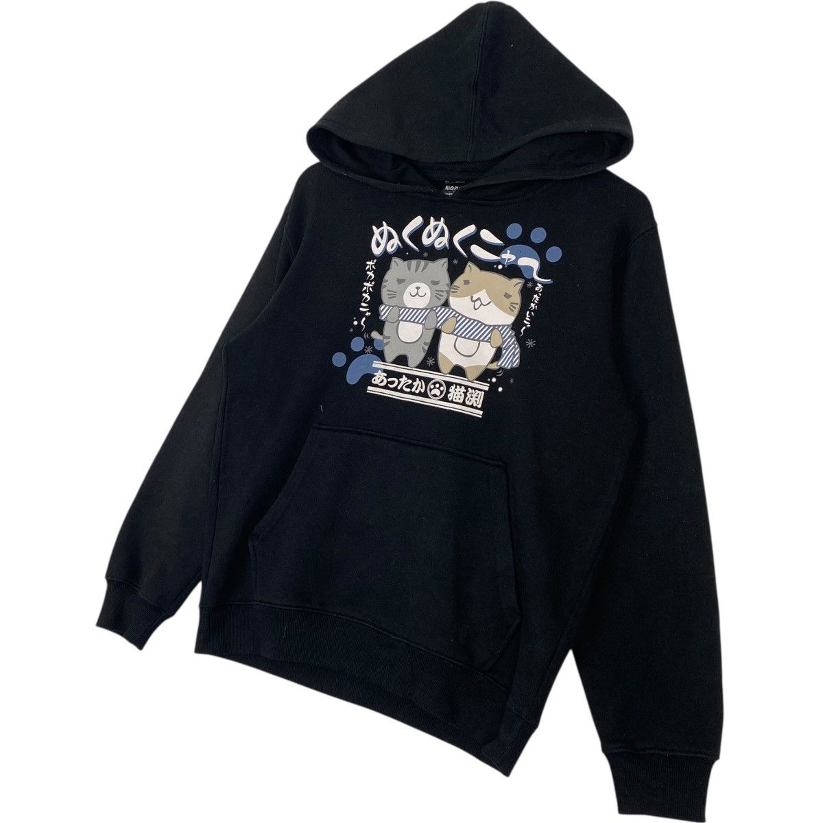 Other Vintage Necobuchisan Hoodie Sweater Black Big Logo Size US M / EU 48-50 / 2 - 2 Thumbnail
