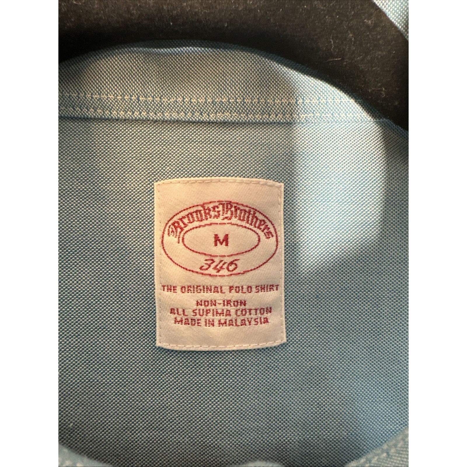 Brooks Brothers BROOKS BROTHERS MENS M SLIM CASUAL DRESS SHIRT BLUE LOGO Size US M / EU 48-50 / 2 - 2 Thumbnail