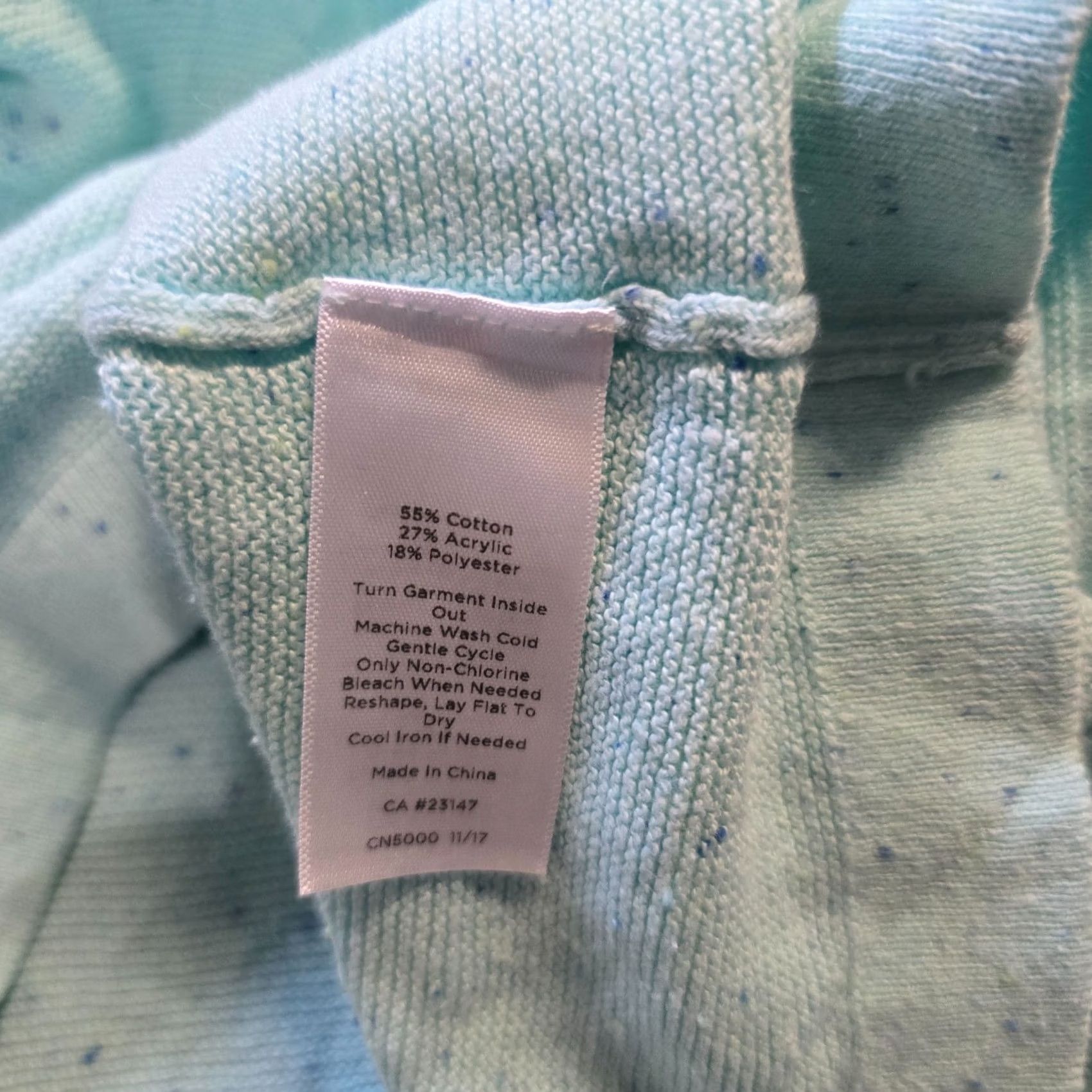 Talbots Talbots Sweater Womens 2X Green Thermal Knit Long Sleeve Casual Workwear CapY? Size XXL / US 16-18 / IT 52-54 - 7 Thumbnail