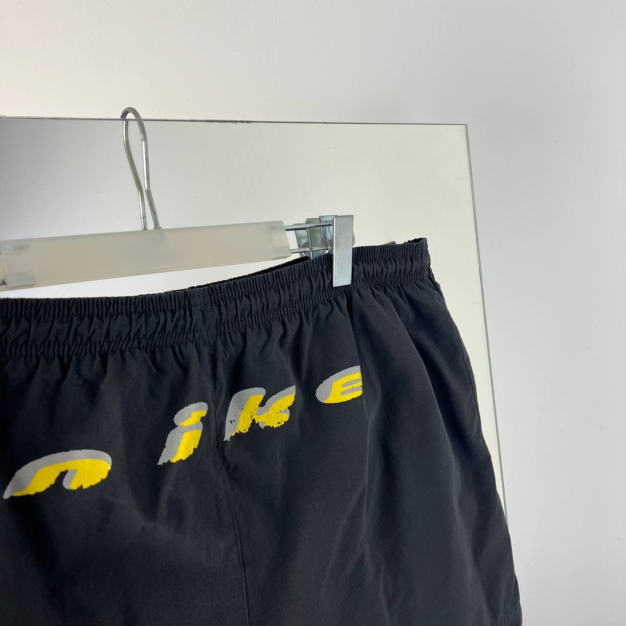 Nike Vintage Y2K Nike Big Logo Light Shorts Streetwear Style Size US 36 / EU 52 - 3 Thumbnail