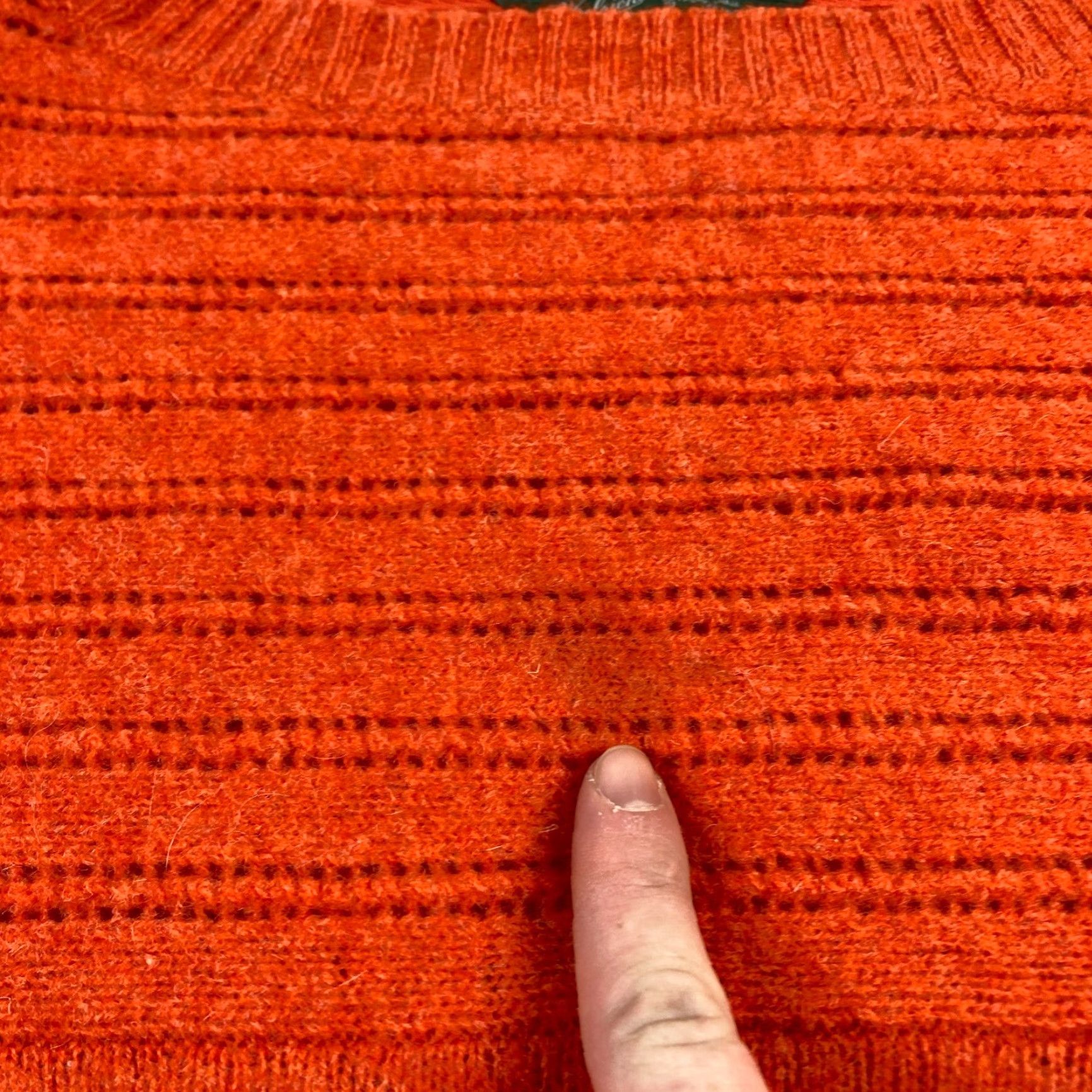 Vintage Woolrich Wool Sweater Women's XL Dark Orange Long Sleeve Square Neck Casual Size XL / US 12-14 / IT 48-50 - 5 Thumbnail