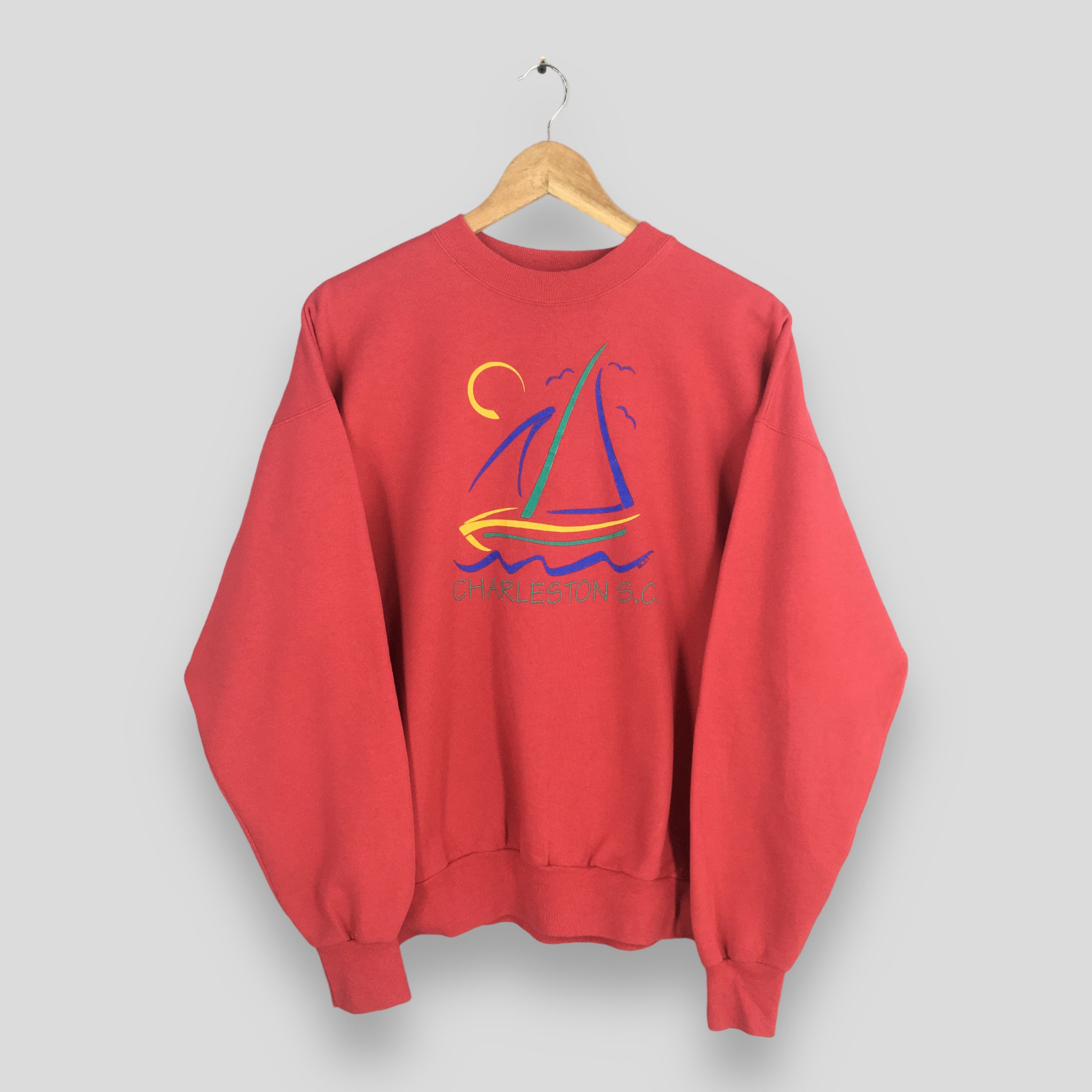 Vintage Vintage Charleston South Carolina Sweater Large Size US L / EU 52-54 / 3 - 1 Thumbnail