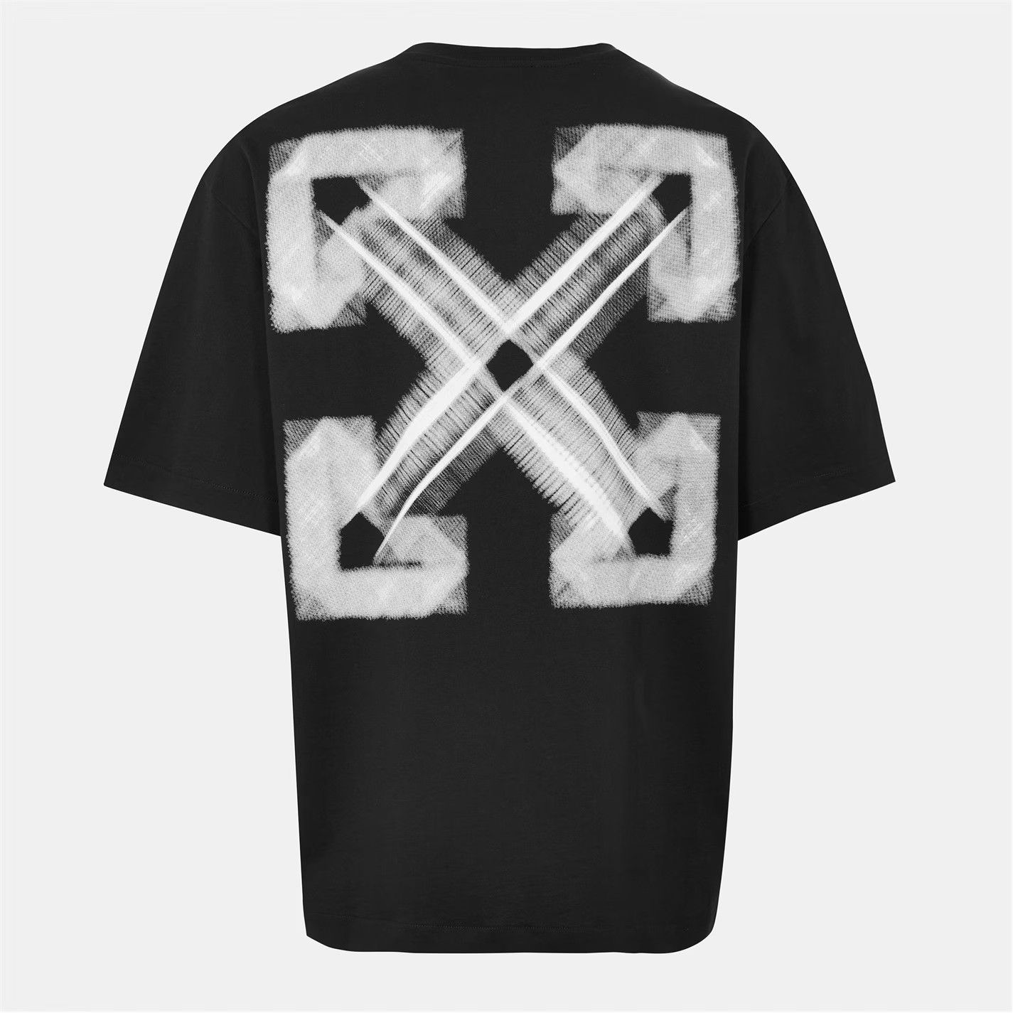 Off-White o1g2r1mq0226 Arrow Skate T-Shirt In Black Size US L / EU 52-54 / 3 - 2 Thumbnail