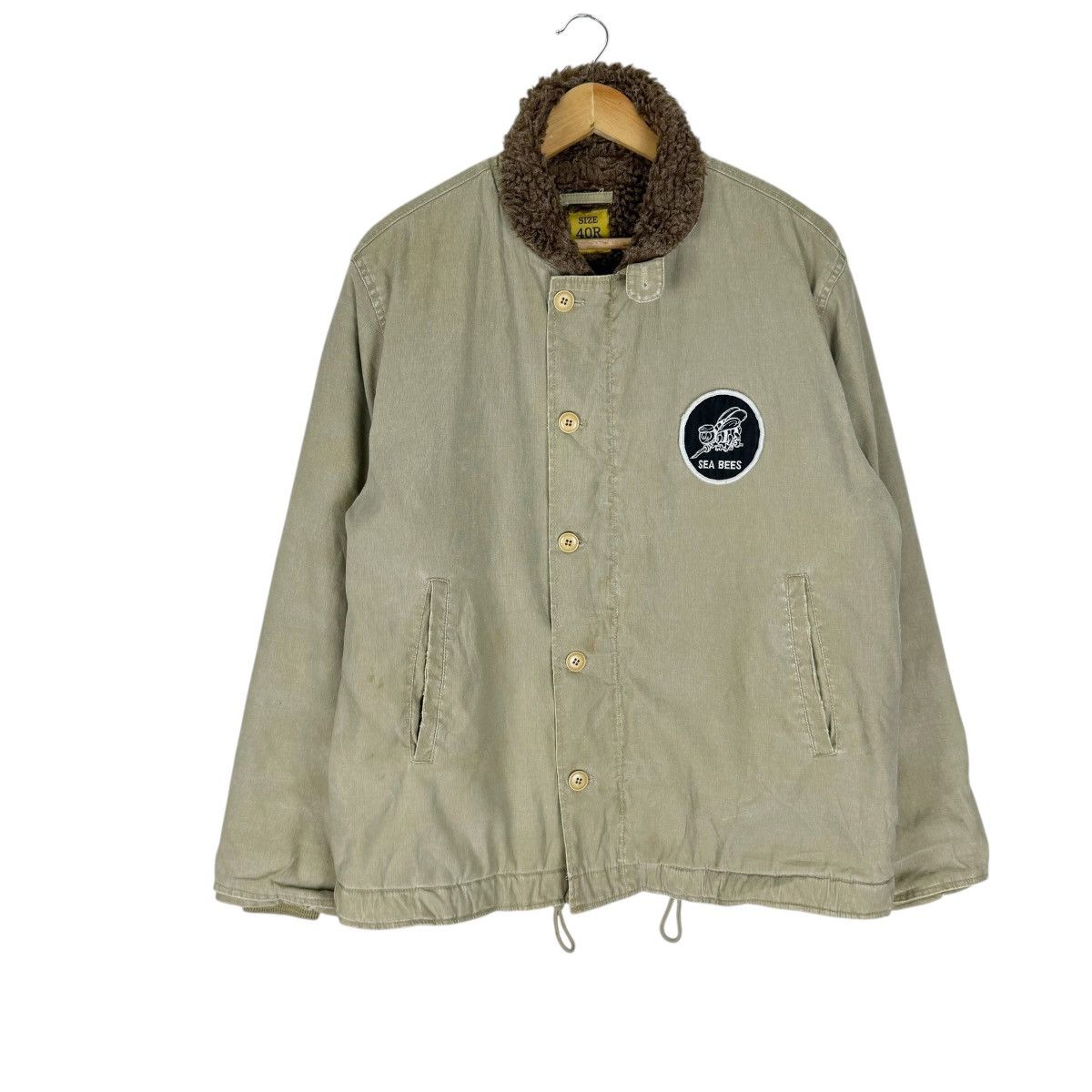 Japanese Brand ☀️HOUSTON SEA BEES DECK USN JACKET Size US M / EU 48-50 / 2 - 7 Thumbnail
