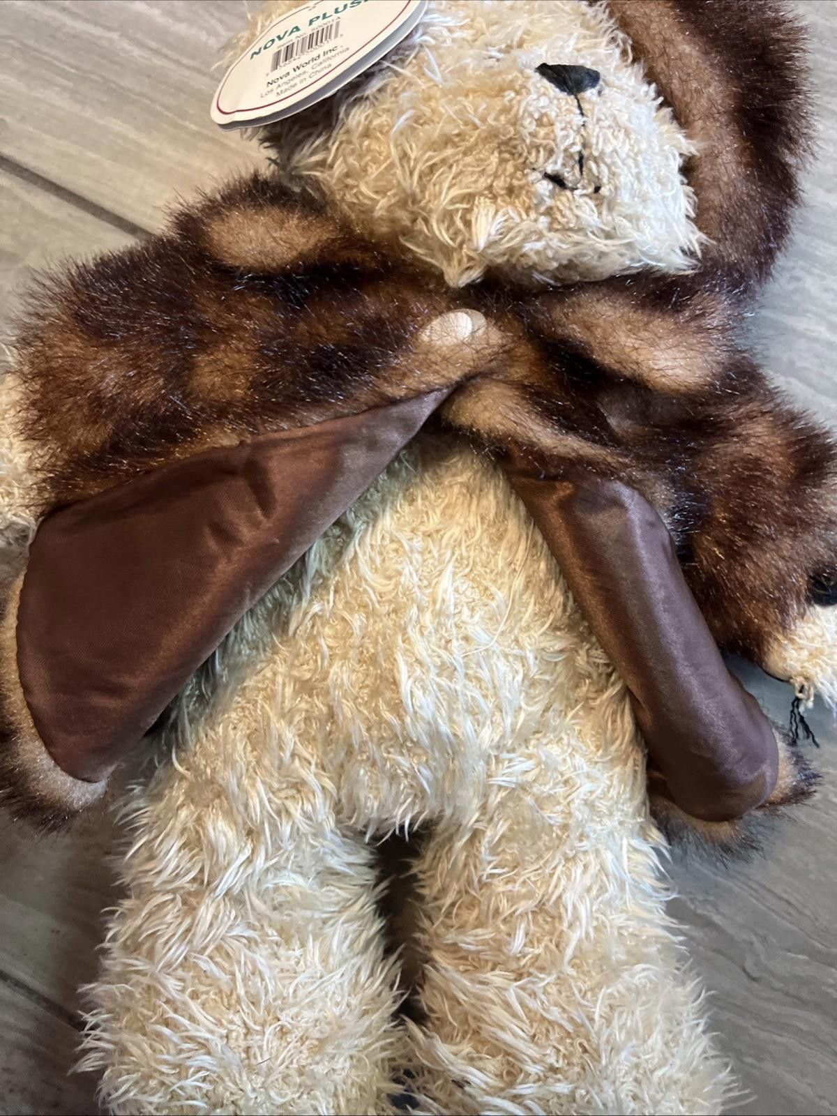 Other PLUSH 15" SHAGGY FANCY BEAR WITH FUR COAT HAT CHERISH PURSE Size ONE SIZE - 3 Thumbnail
