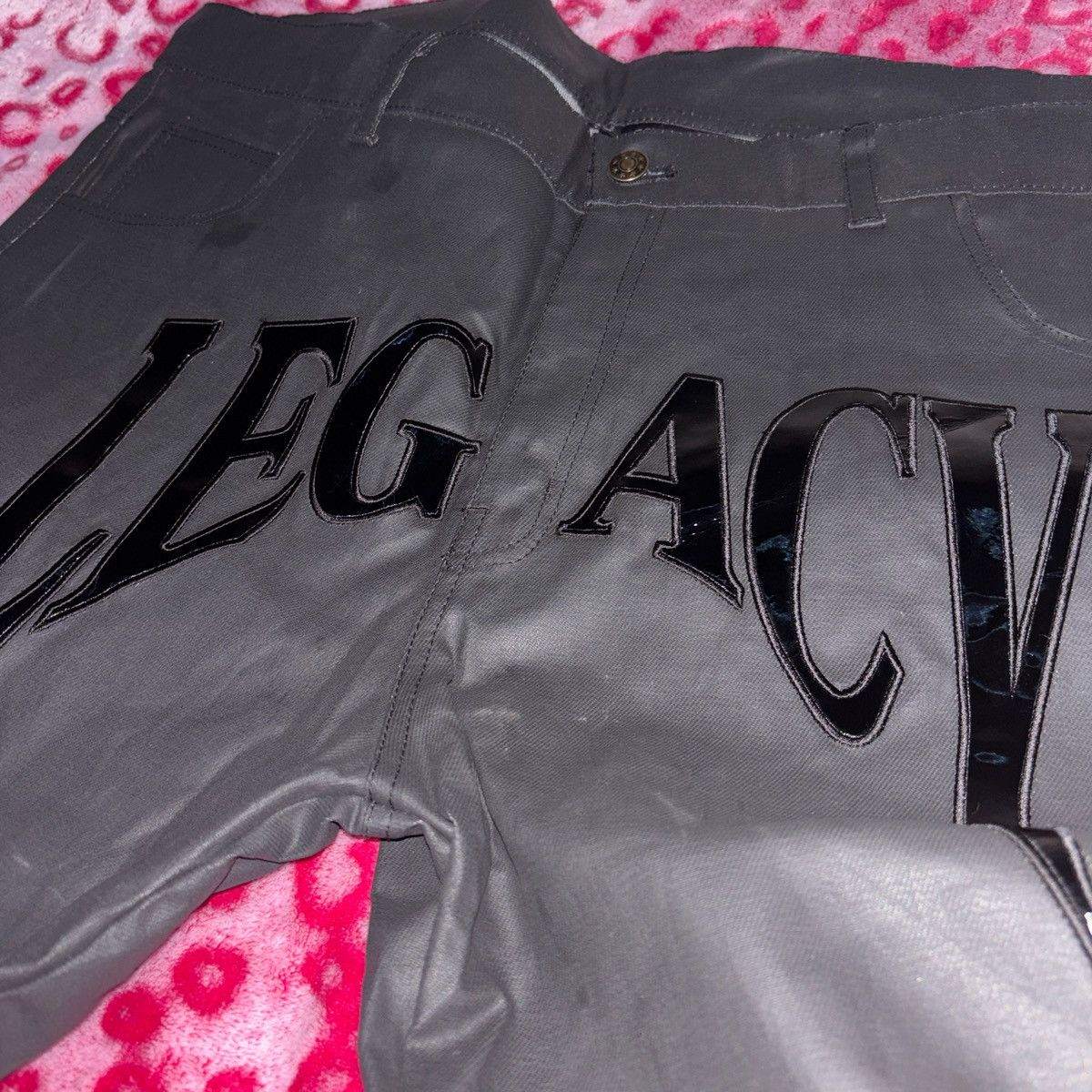 Other Legacy of Faith Leather Denim Pants Size US 38 / EU 54 - 4 Thumbnail