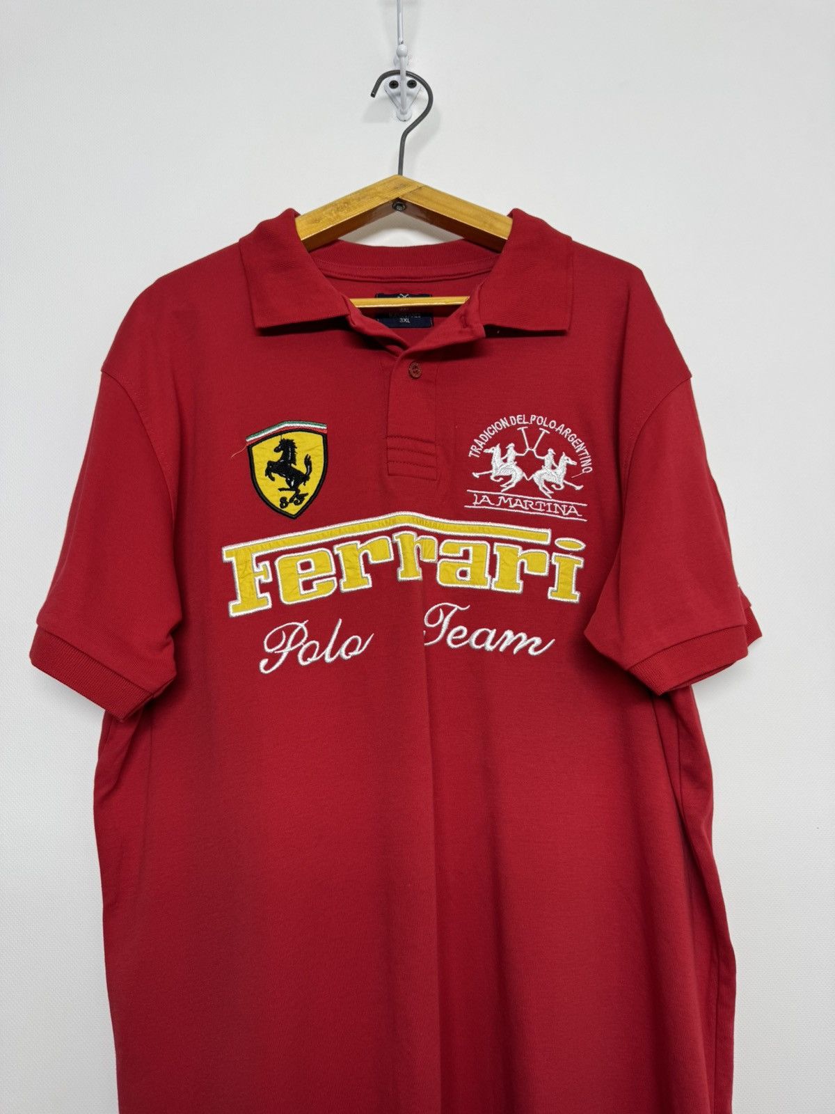 La Martina Ferrari La Martina Vintage Polo Team Racing Size US XXL / EU 58 / 5 - 3 Thumbnail
