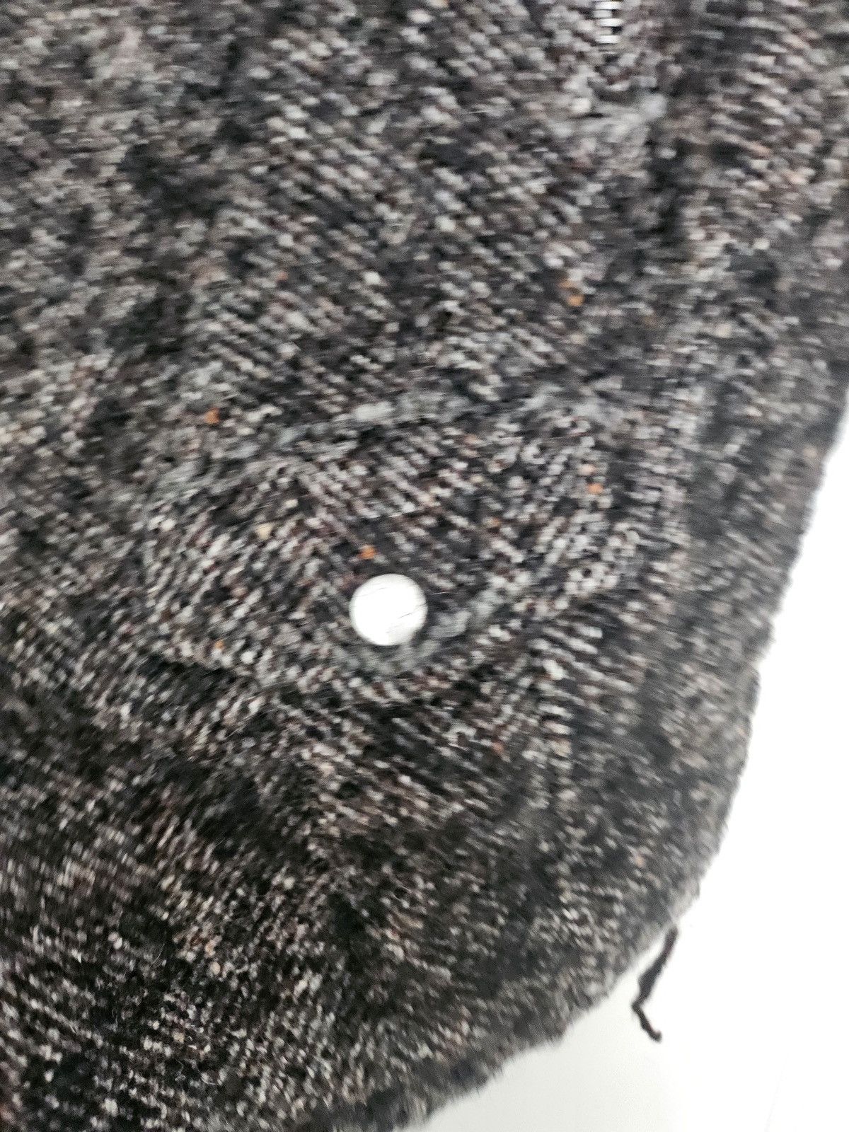 Comme des Garcons × Junya Watanabe Junya Watanabe cropped distressed tweed perfecto AD2011 Size L / US 10 / IT 46 - 4 Thumbnail