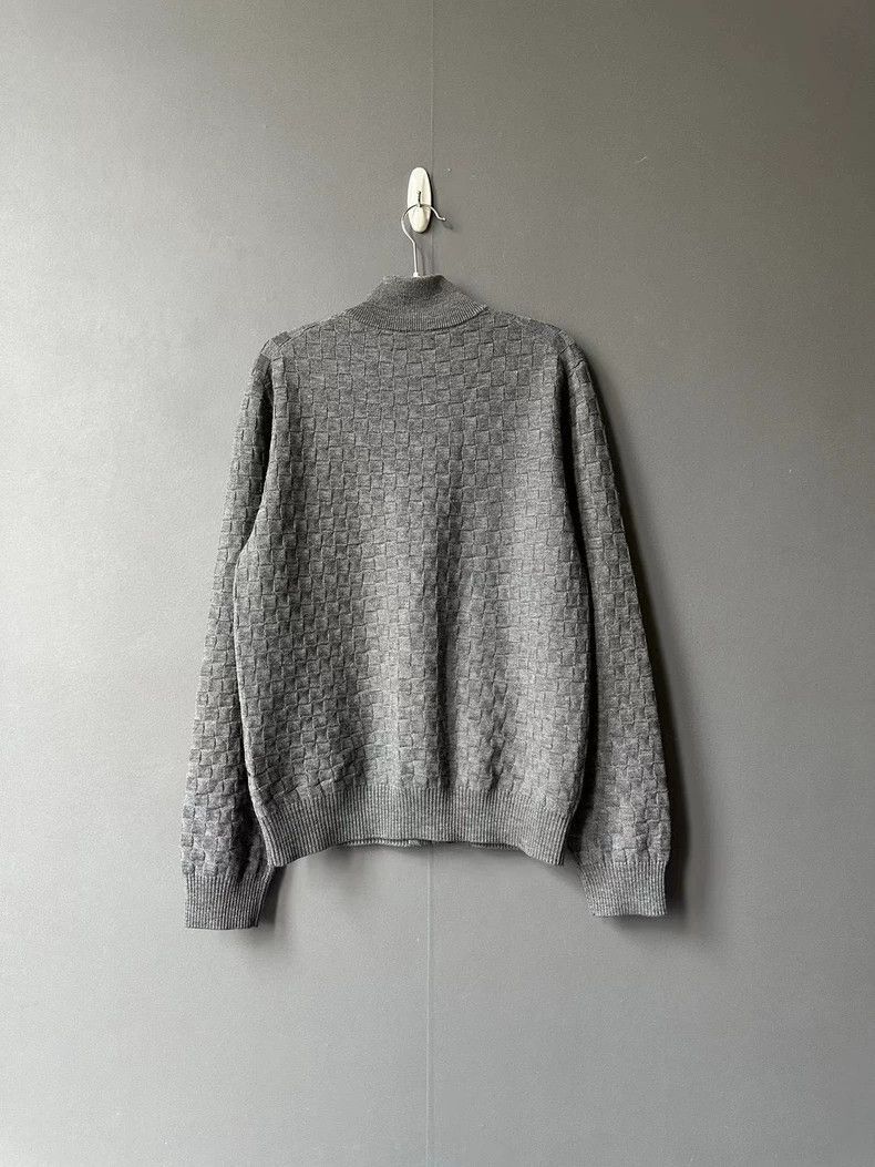 Louis Vuitton Louis Vuitton Louis Vuitton Gray Knitted Zip Jacket-2506 Size US S / EU 44-46 / 1 - 2 Thumbnail