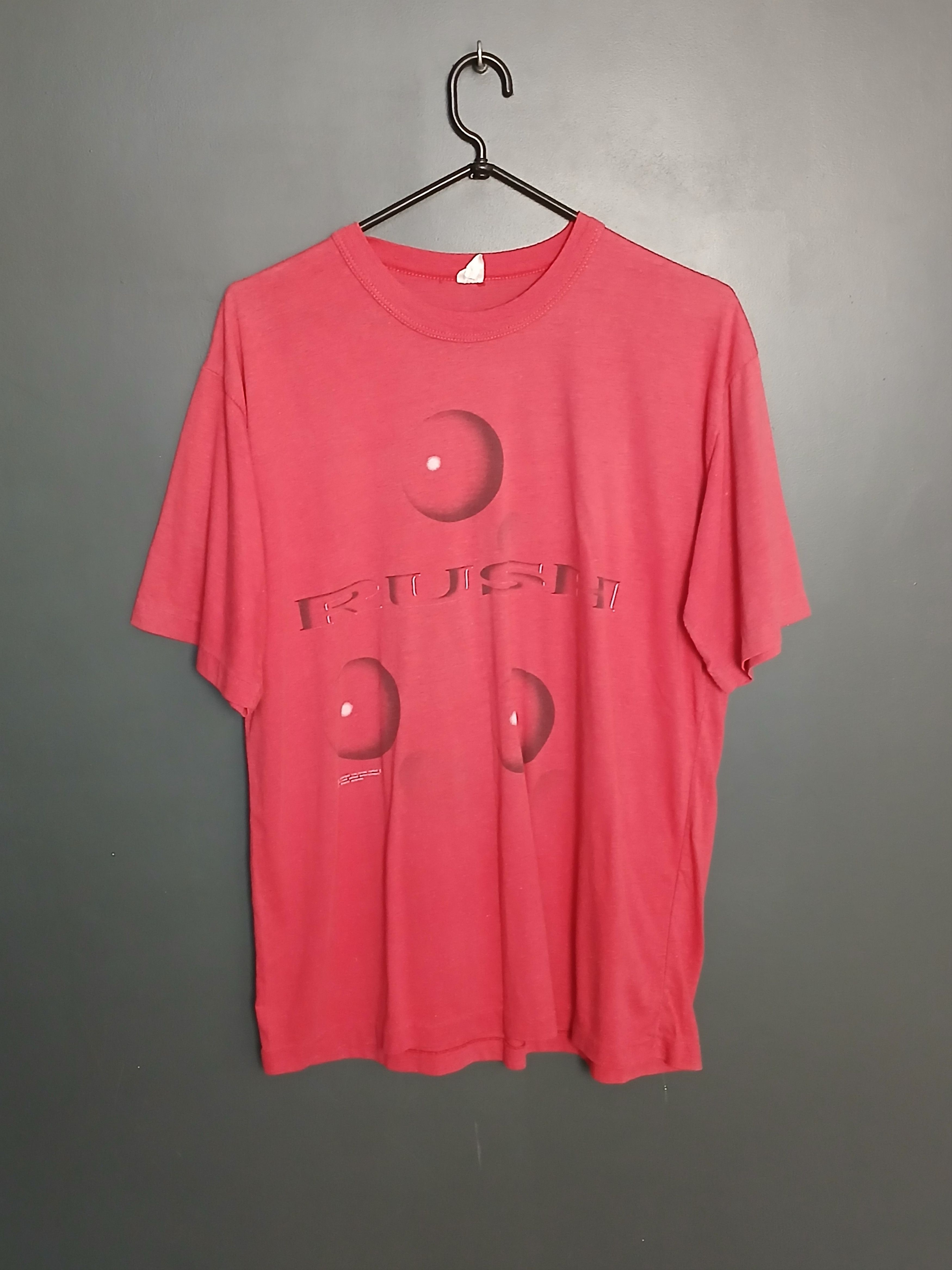 Band Tees × Vintage Vintage 1988 Rush Hold Your Fire European Tour T-Shirt Size US M / EU 48-50 / 2 - 1 Thumbnail