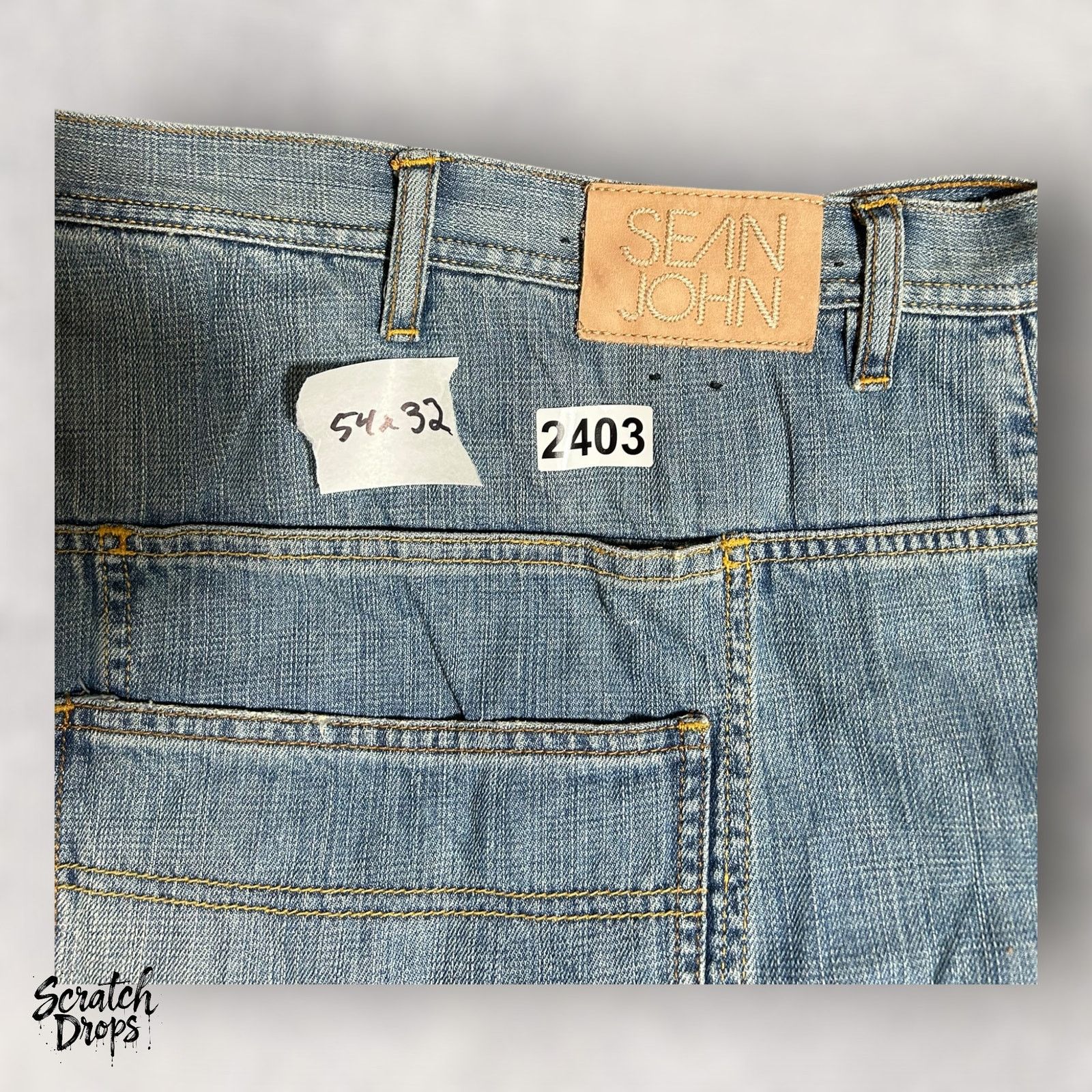 Sean John Sean John Men's Vintage Jeans W54 L32 Retro Denim Pants Big Size US 38 / EU 54 - 1 Thumbnail