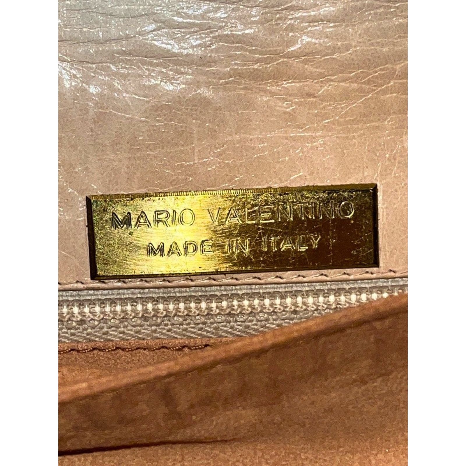 Valentino Valentino by Mario Valentino Vintage Leather Shoulder Bag Size ONE SIZE - 7 Thumbnail