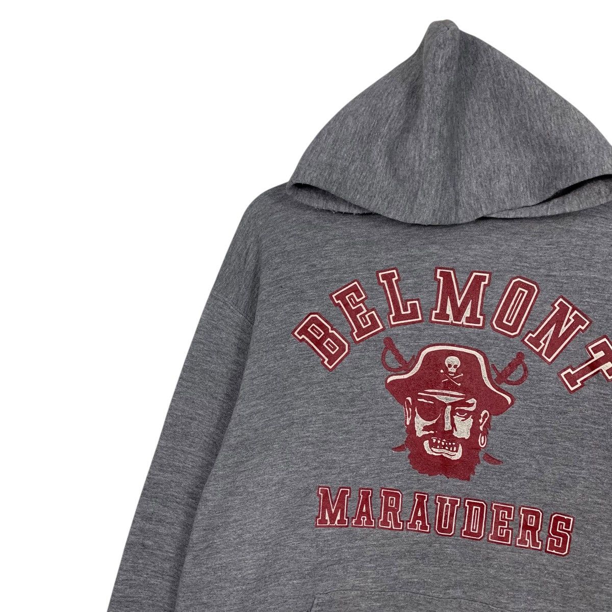 Russell Athletic 90's BELMONT MARAUDERS Big Logo Pullover Hoodies #3641-C166 Size US L / EU 52-54 / 3 - 3 Thumbnail
