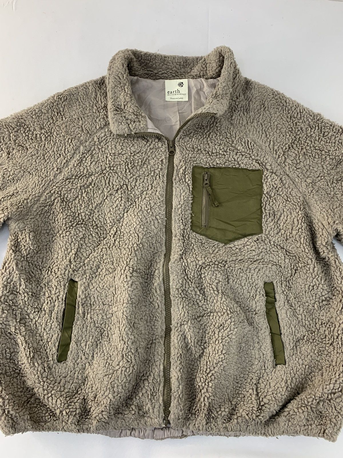 Japanese Brand Earth Music & Ecology Sherpa Deep Pile Padded Sherling Size US M / EU 48-50 / 2 - 3 Thumbnail