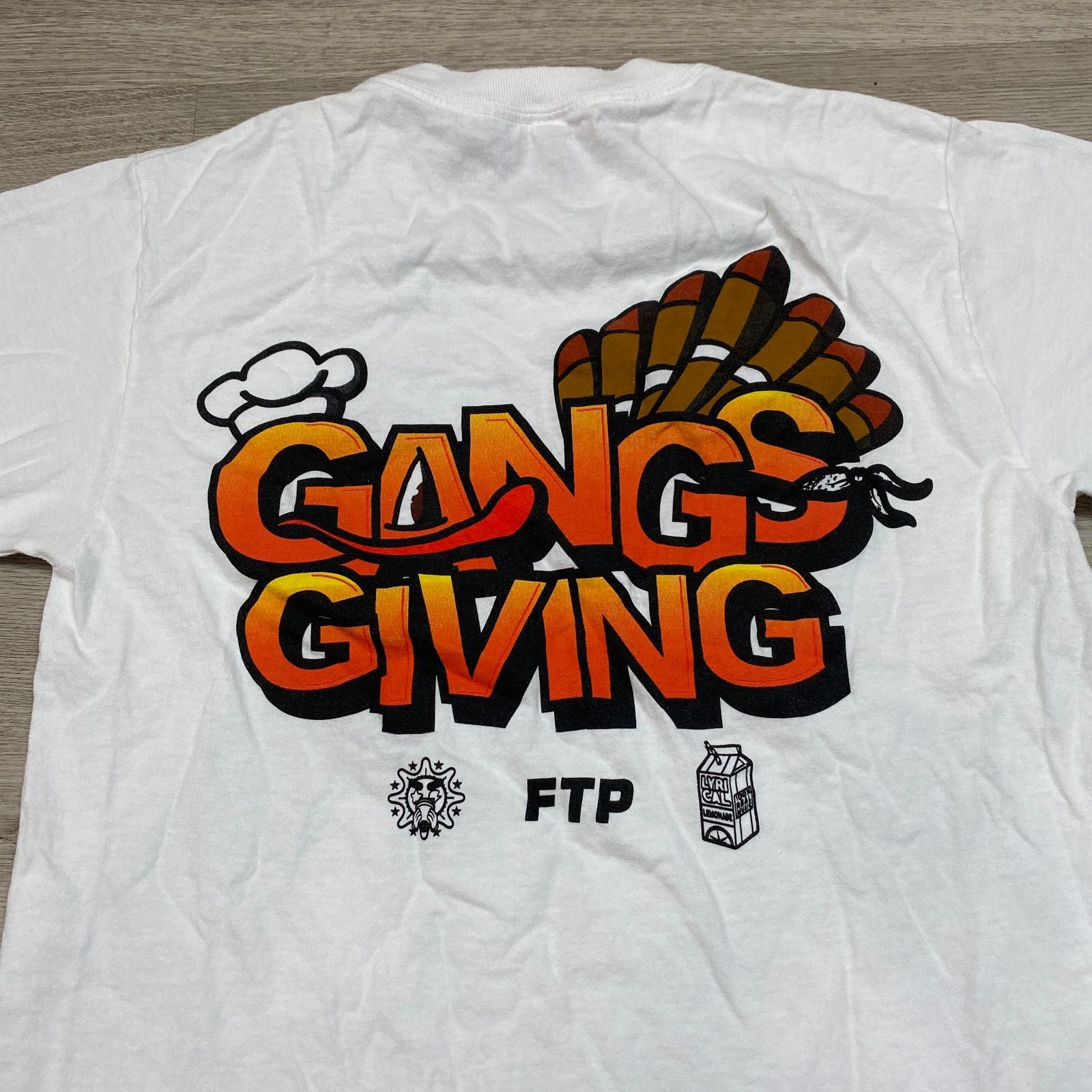 Fuck The Population × Glo Gang FTP I Gave to the GangsGiving Thanksgiving T Shirt Men's S Size US S / EU 44-46 / 1 - 3 Thumbnail