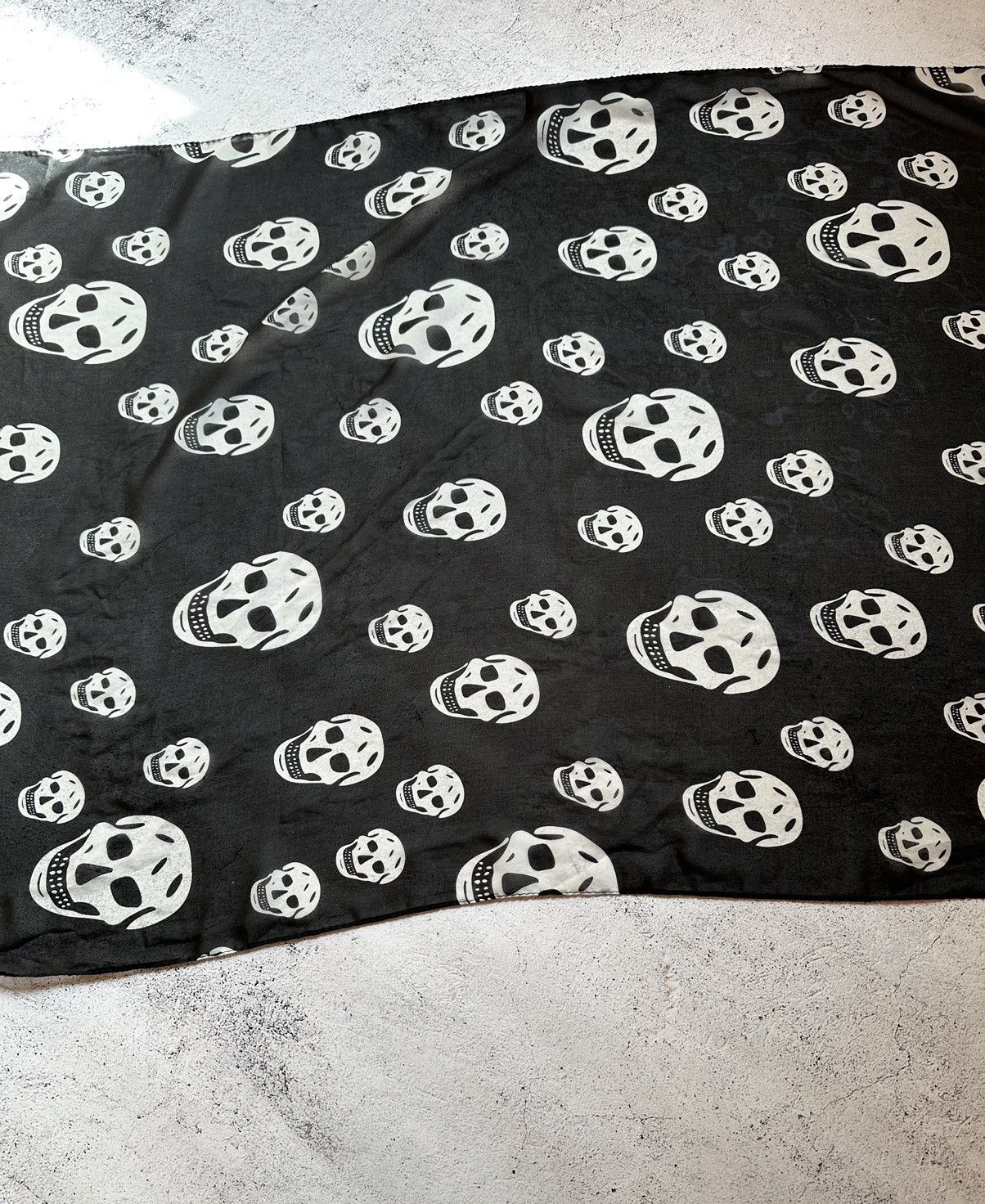 Japanese Brand Skull scarf Size ONE SIZE - 5 Thumbnail